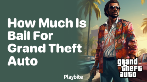 How Much Is Bail For Grand Theft Auto