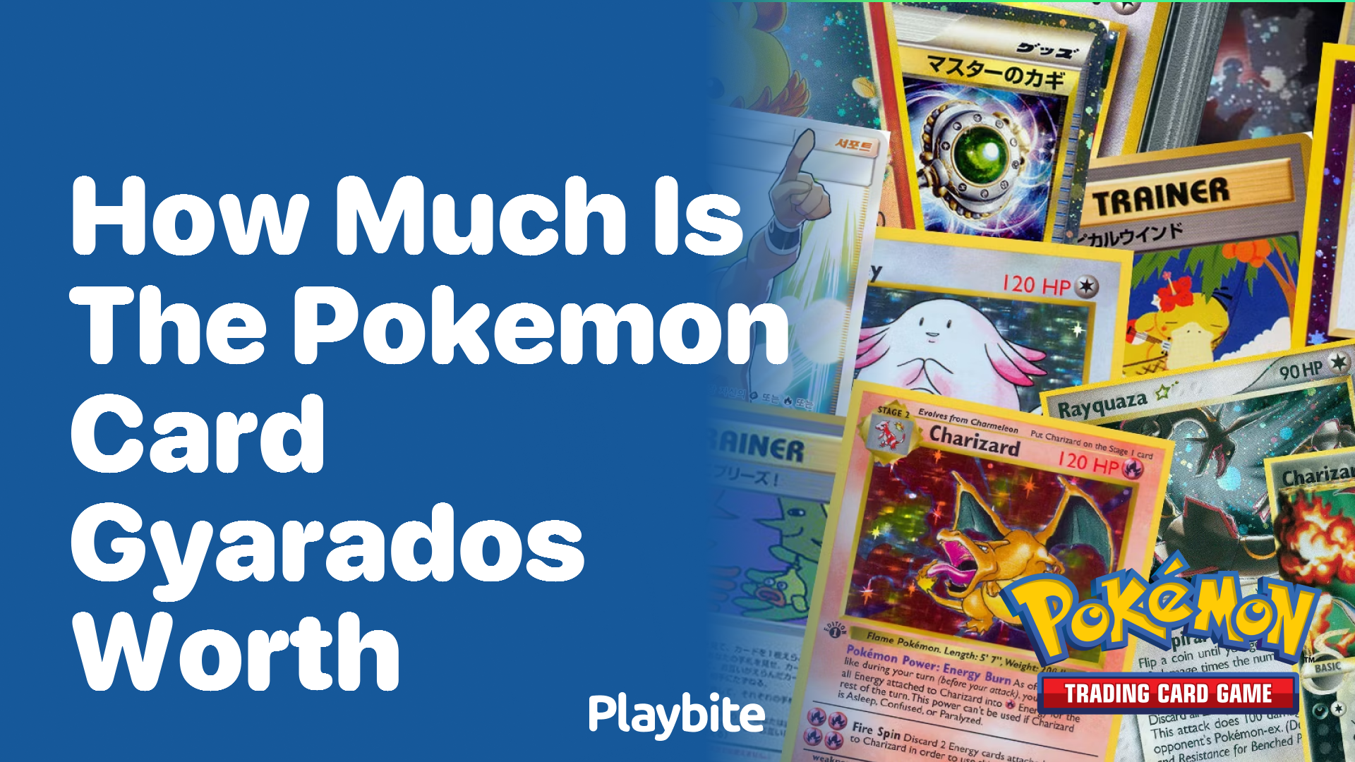 How much is the Pokemon Card Gyarados worth?