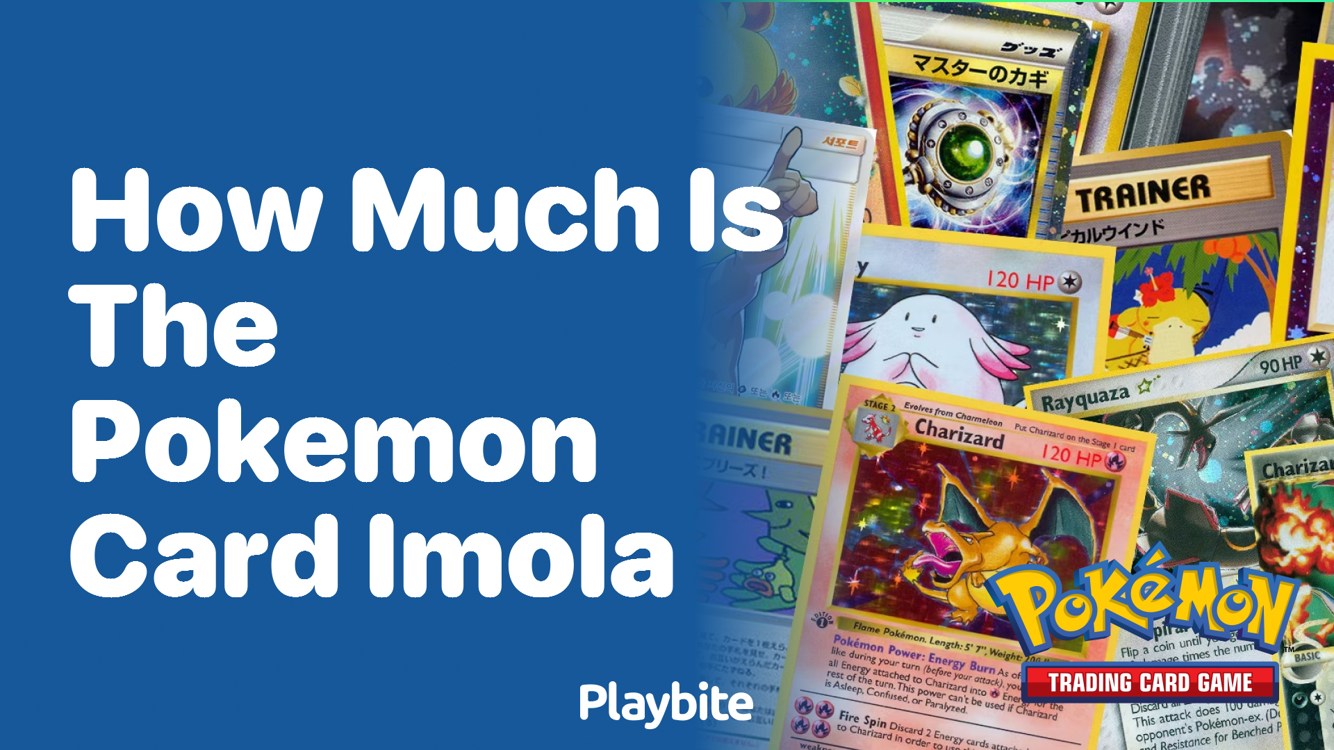 How much is the Pokemon card Imola?