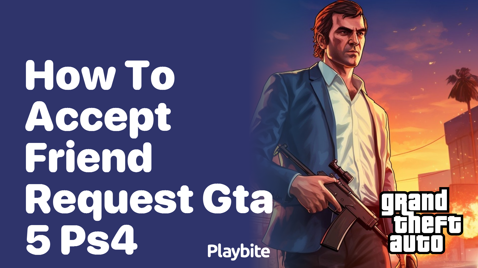 How to Accept a Friend Request in GTA 5 on PS4