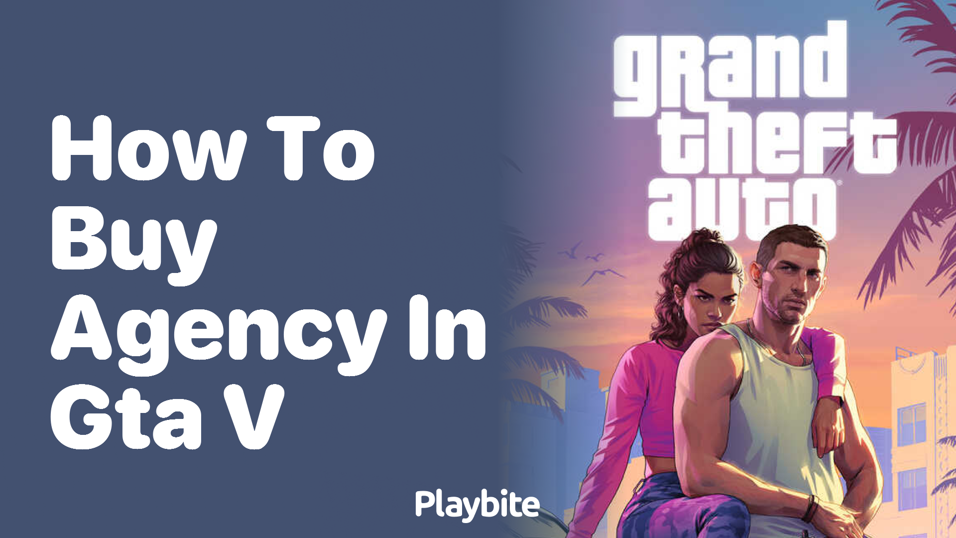 How to buy an agency in GTA V
