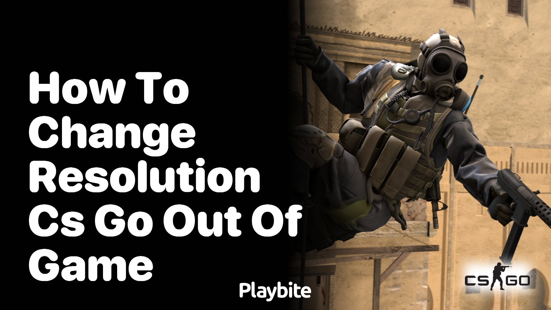 How to change CS:GO resolution outside of the game