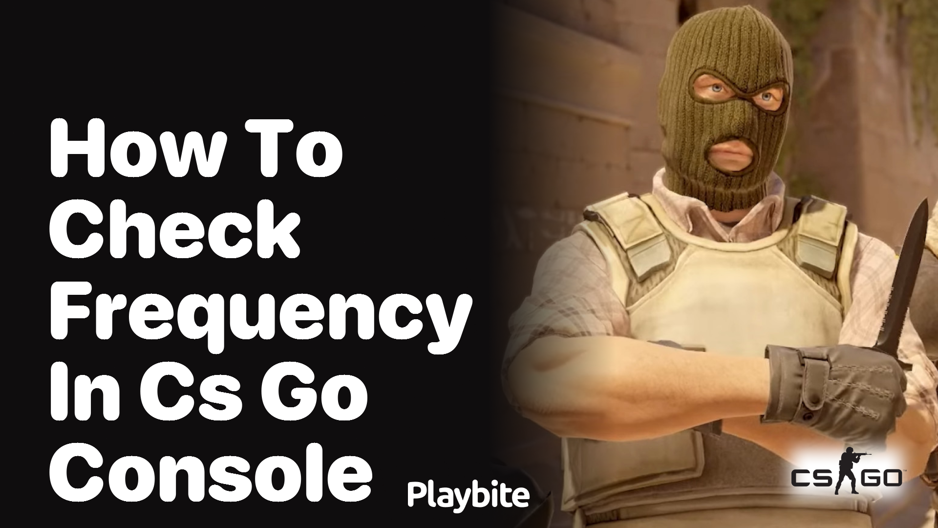 How to check frequency in CS:GO console