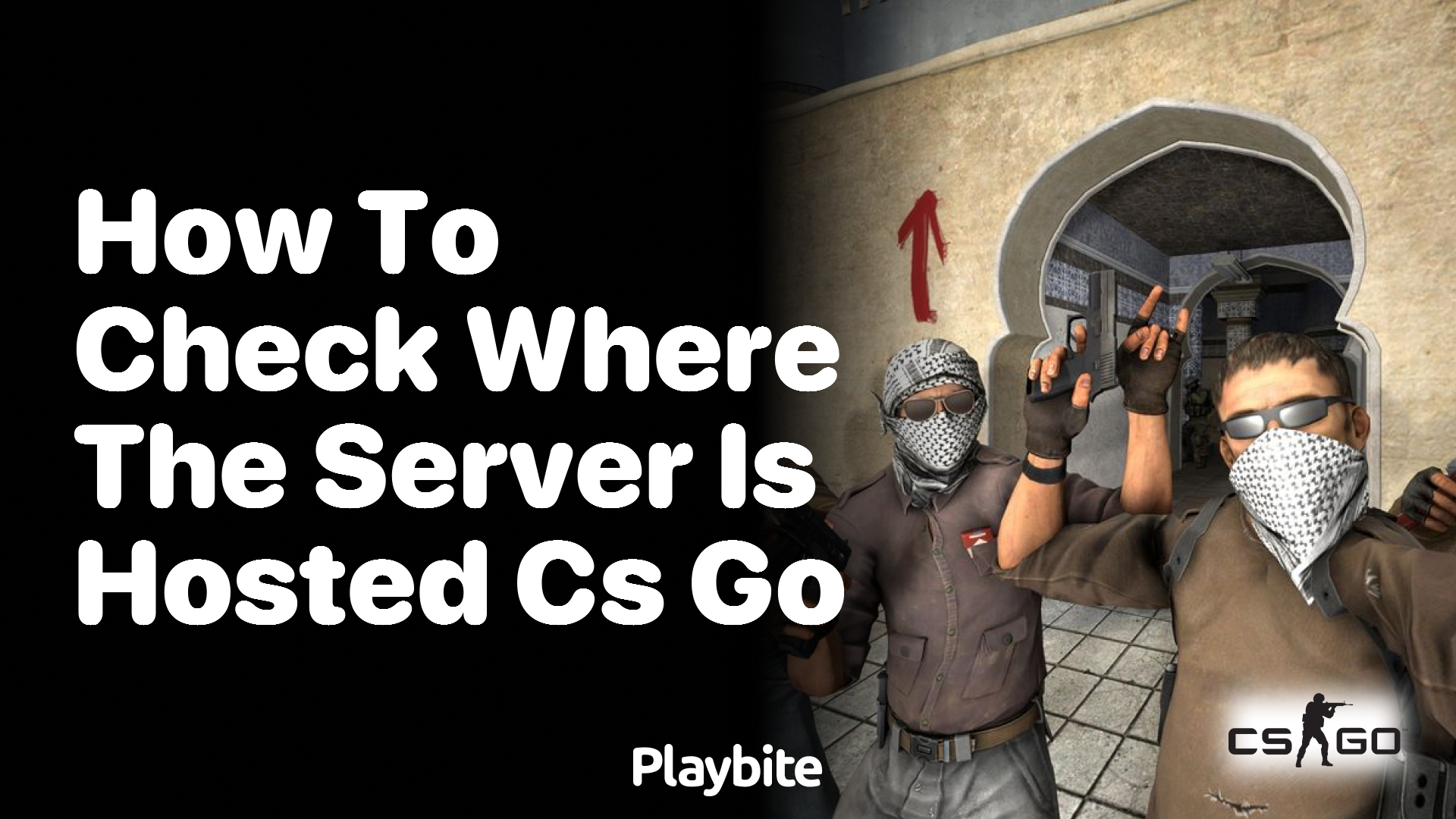 How to check where the server is hosted in CS:GO