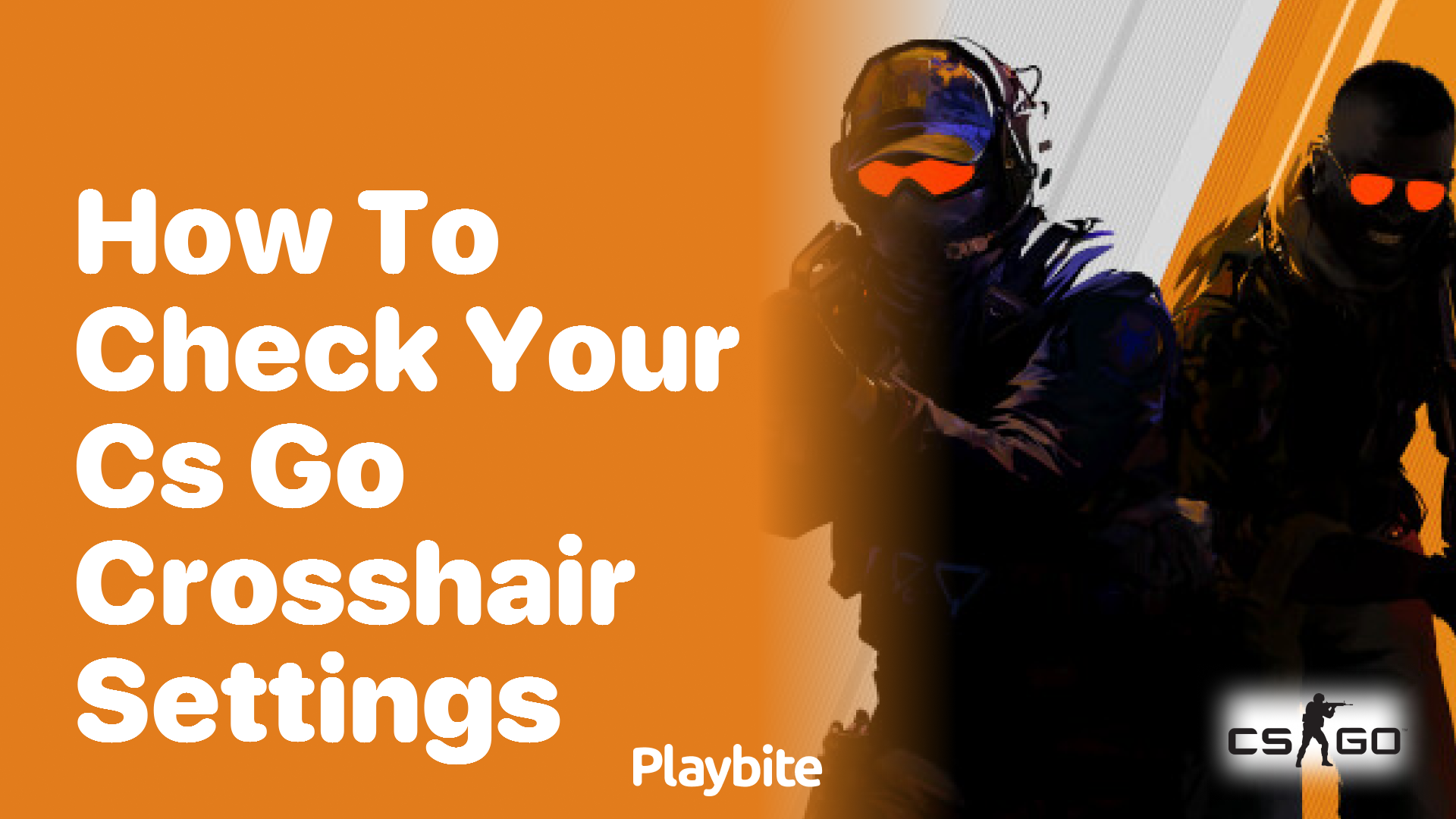 How to check your CS:GO crosshair settings