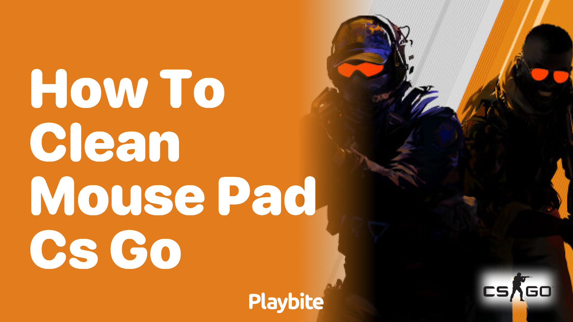 How to clean a CS:GO mouse pad