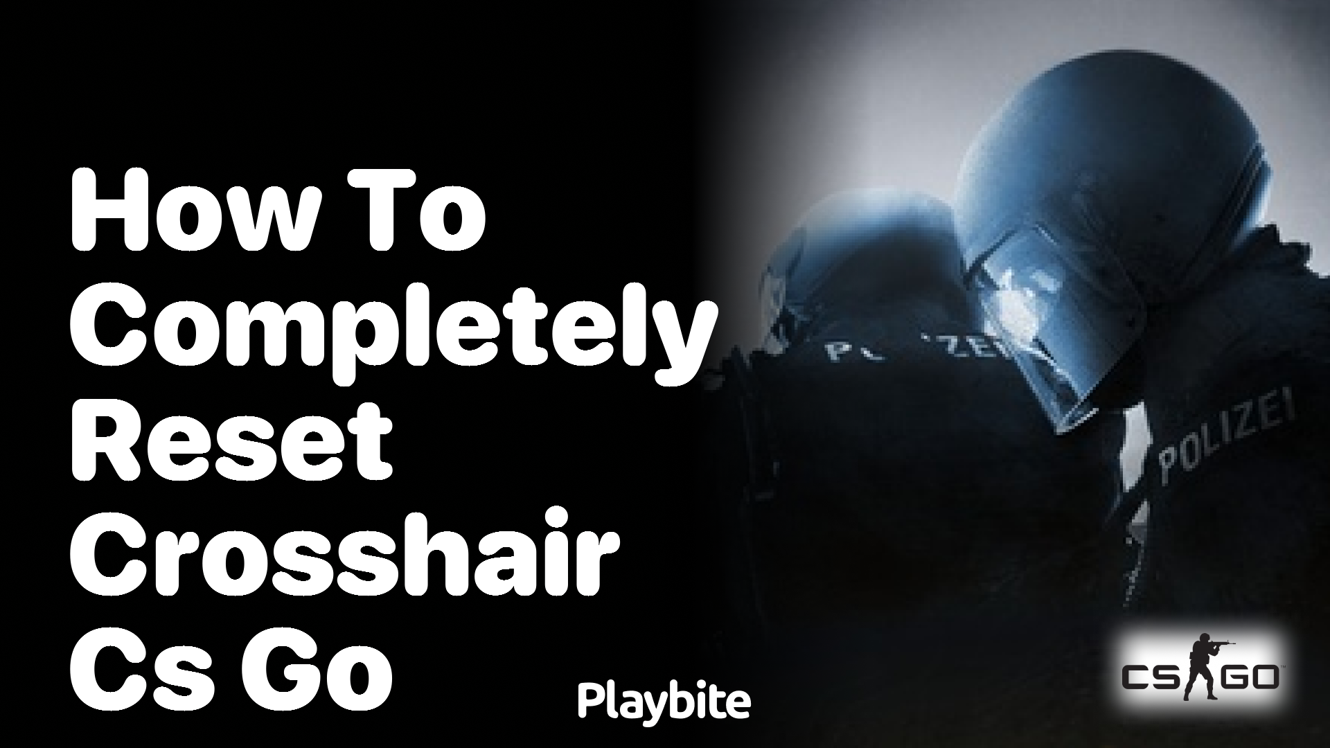 How to completely reset your crosshair in CS:GO