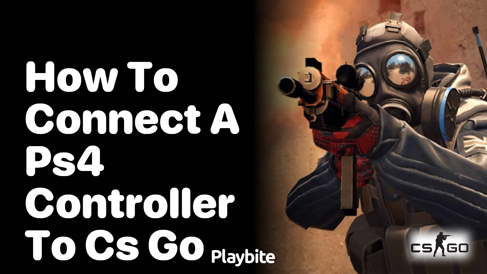How to connect a PS4 controller to CS:GO