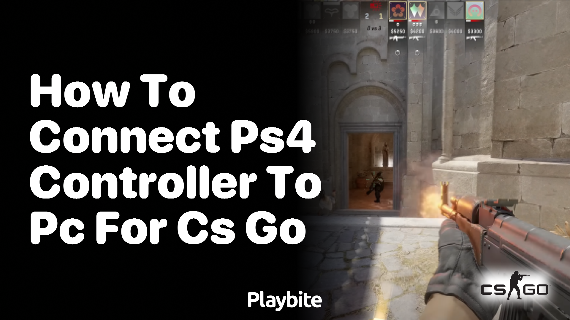 How to Connect a PS4 Controller to PC for CS:GO
