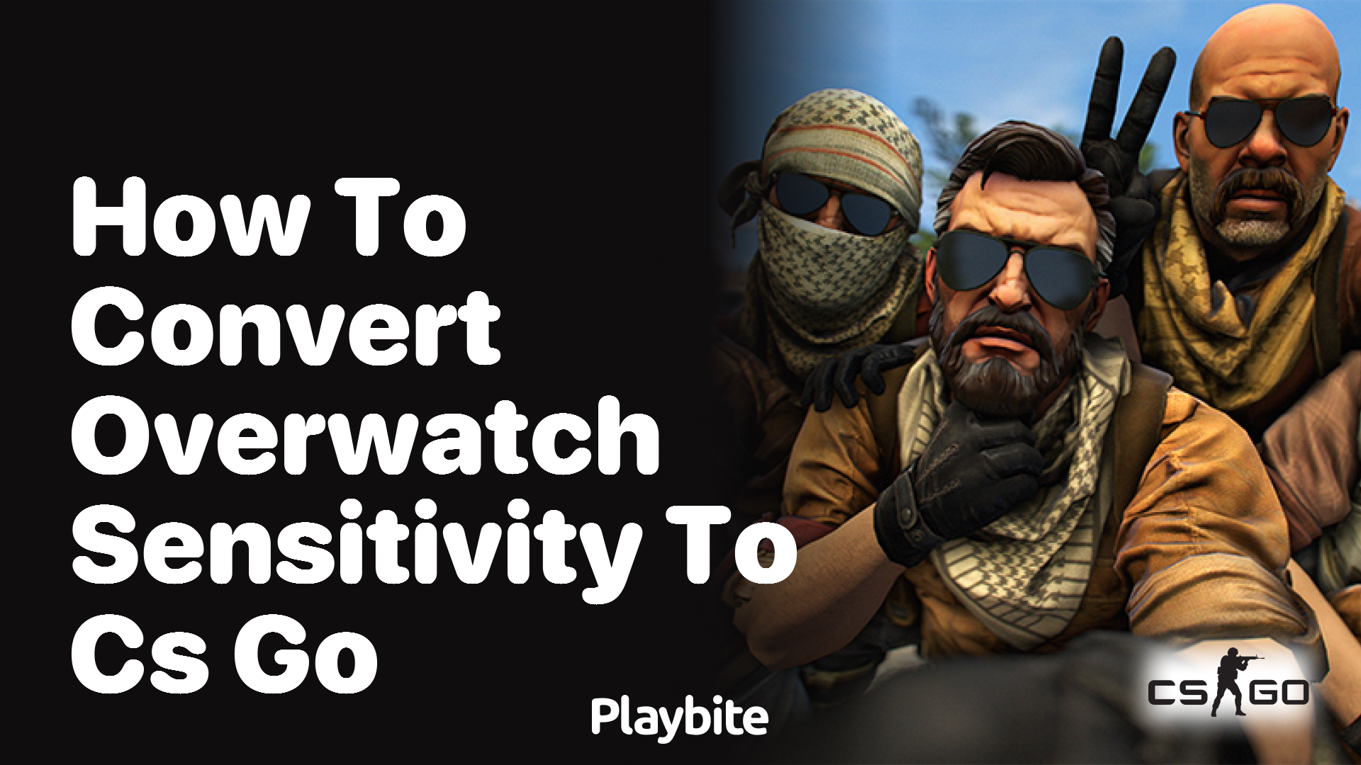 How to Convert Overwatch Sensitivity to CS:GO