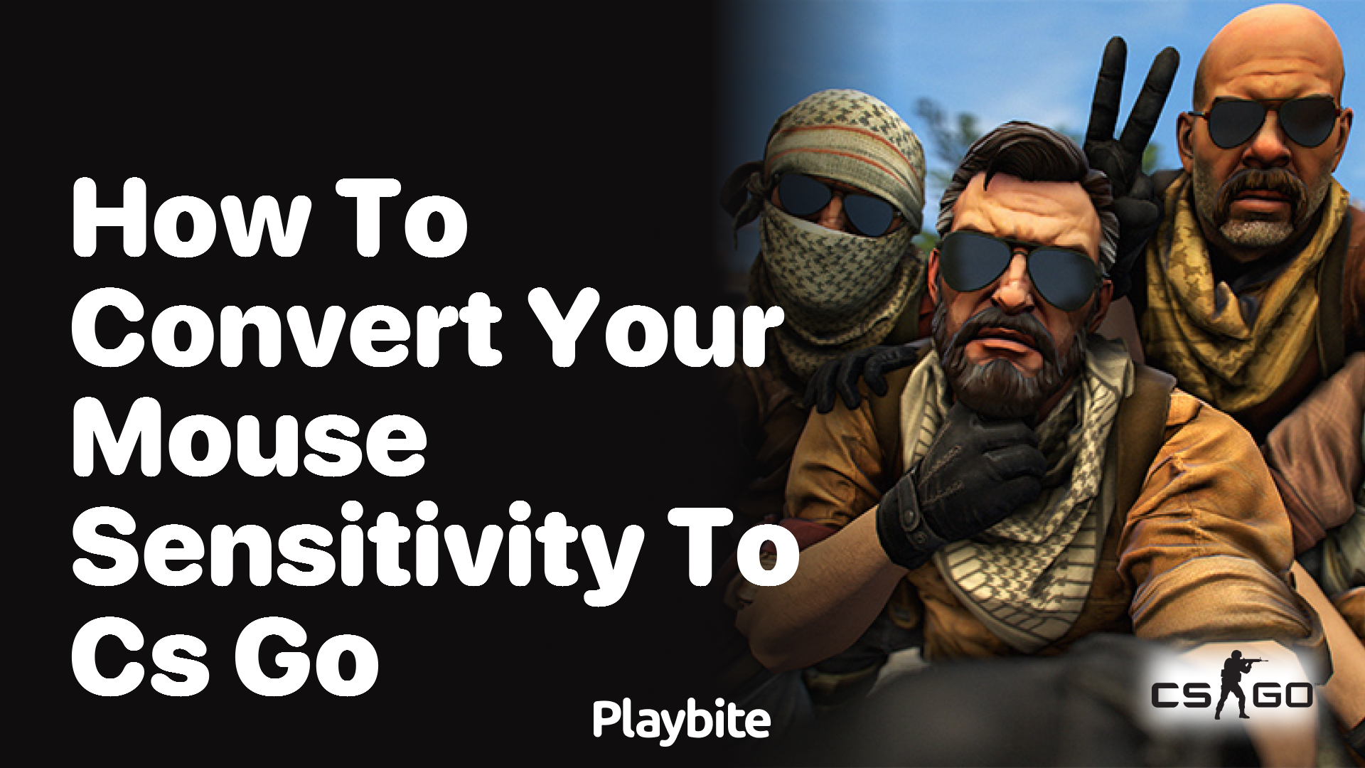 How to convert your mouse sensitivity to CS:GO