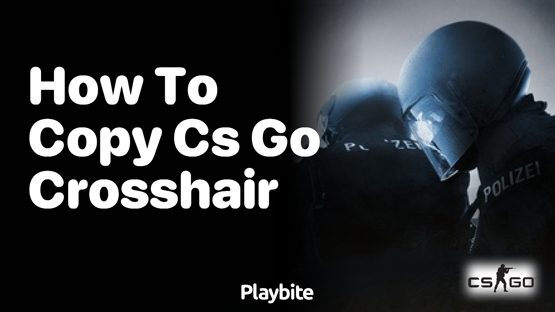 How to copy a CS:GO crosshair