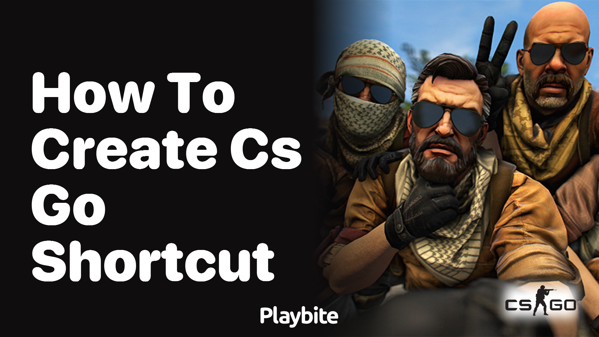 How to create a CS:GO shortcut