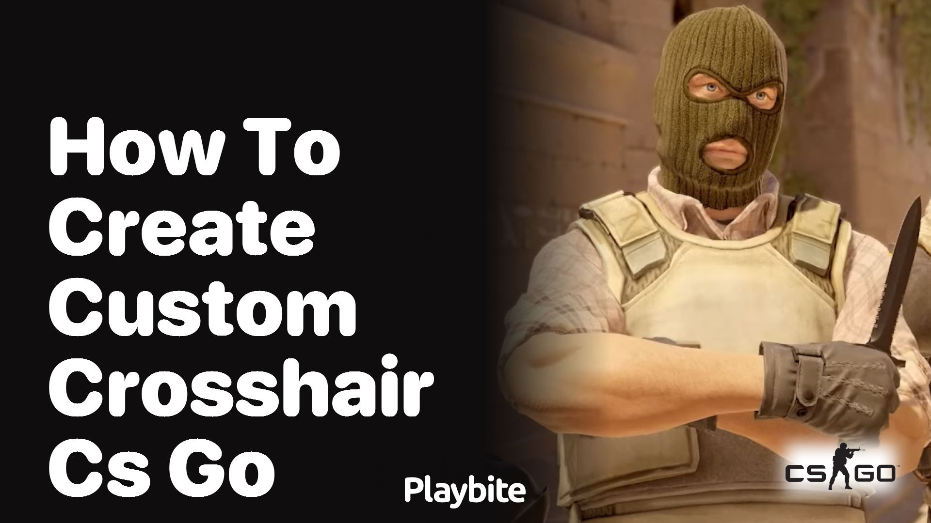 How to create a custom crosshair in CS:GO