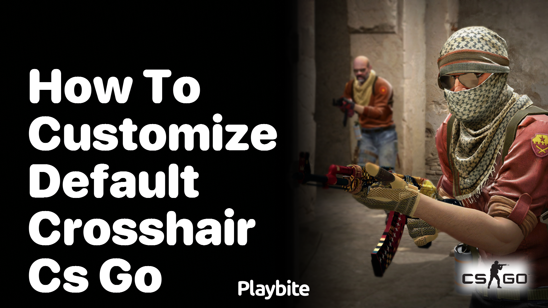 How to customize the default crosshair in CS:GO