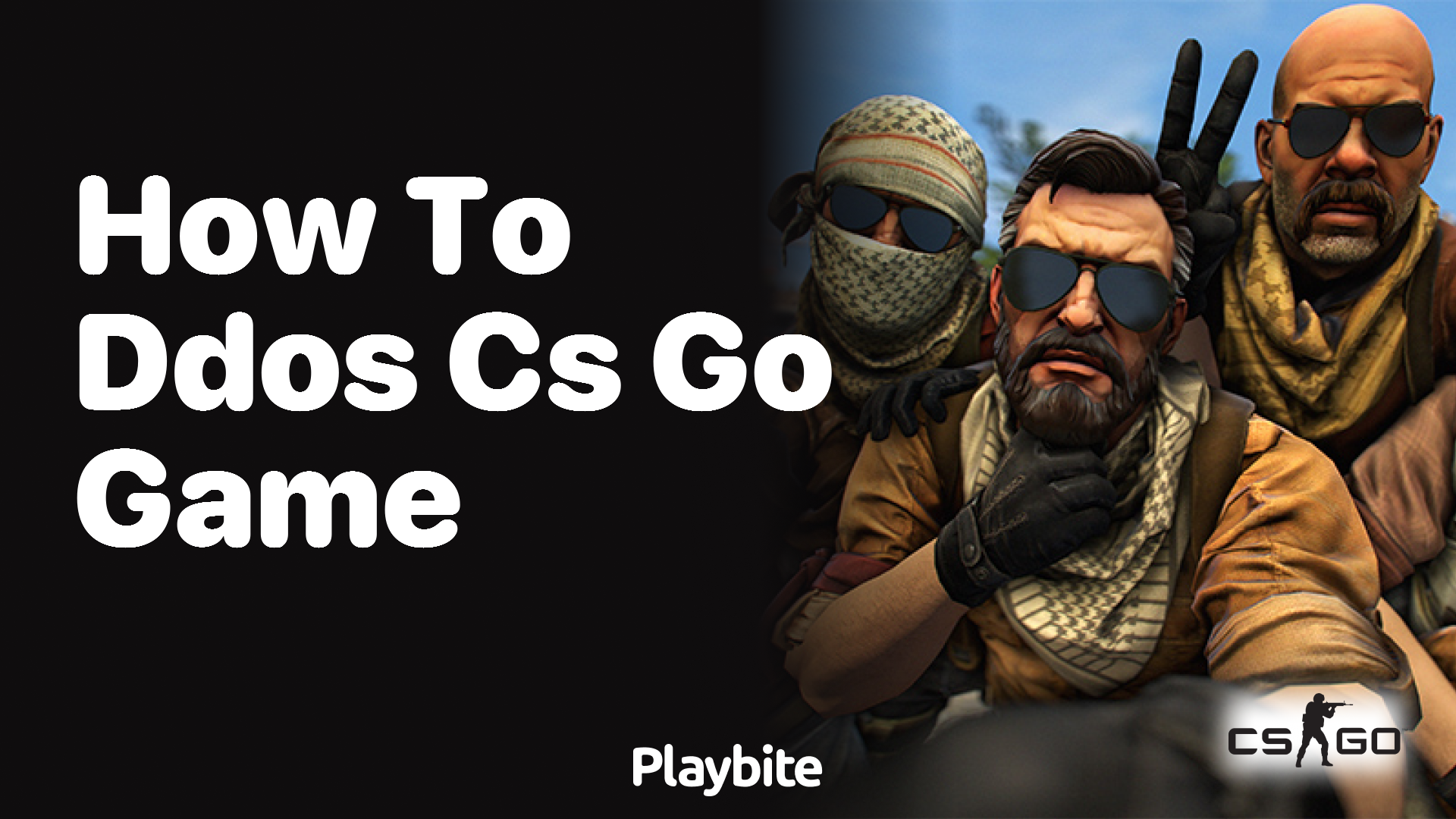 How to DDOS a CS:GO game?