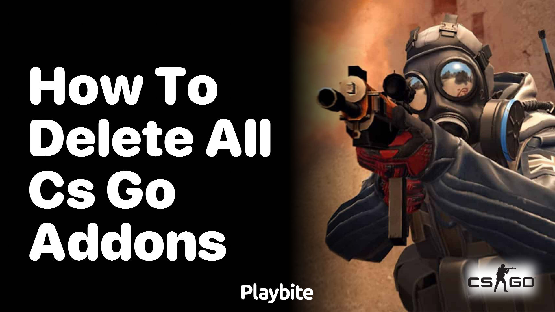 How to delete all CS:GO addons