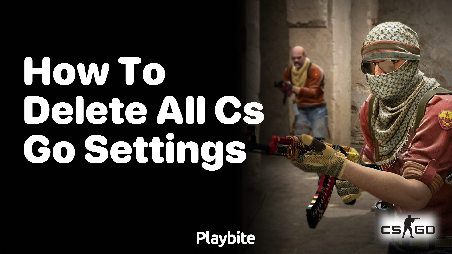 How to delete all CS:GO settings?