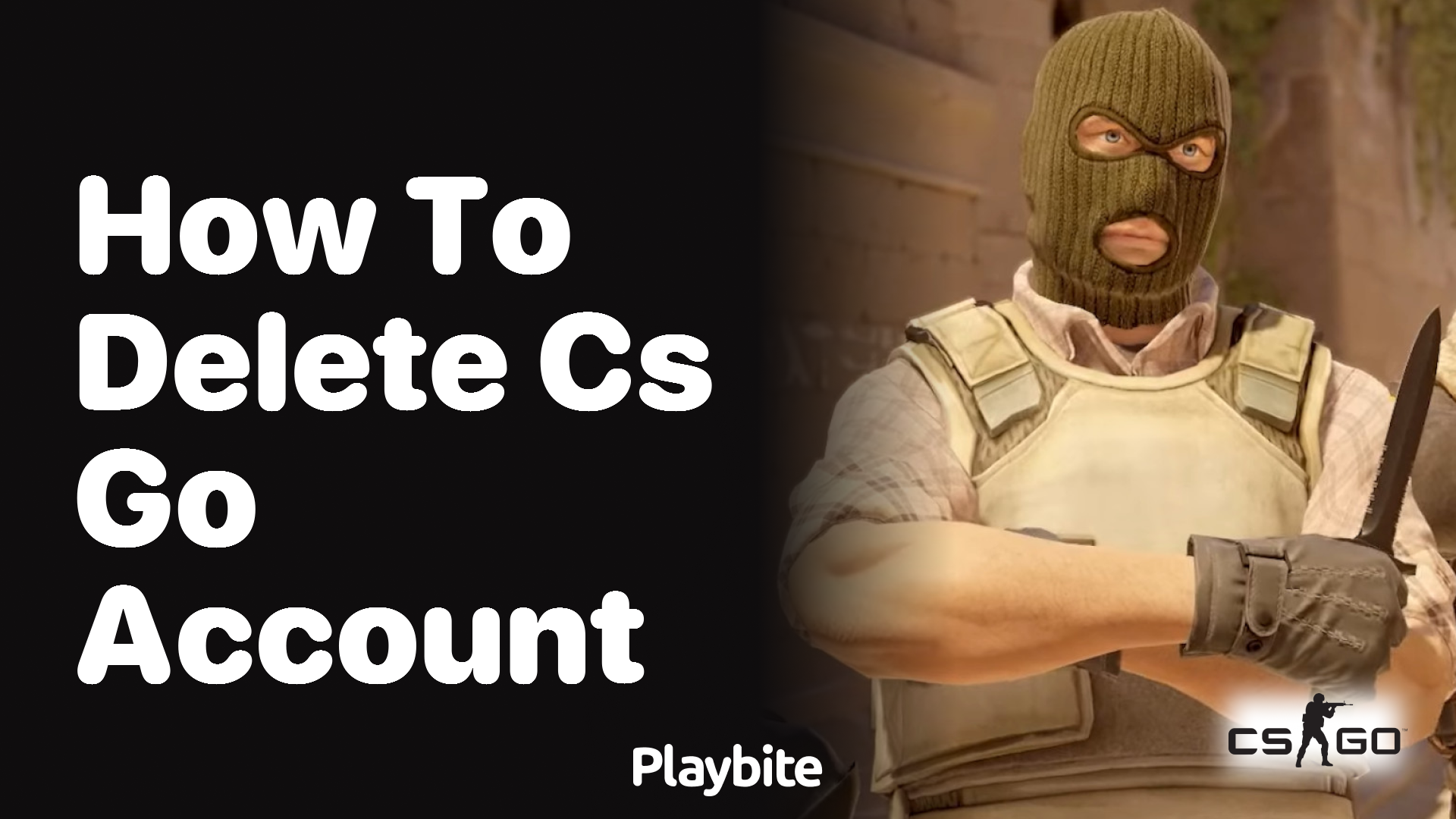 How to Delete Your CS:GO Account