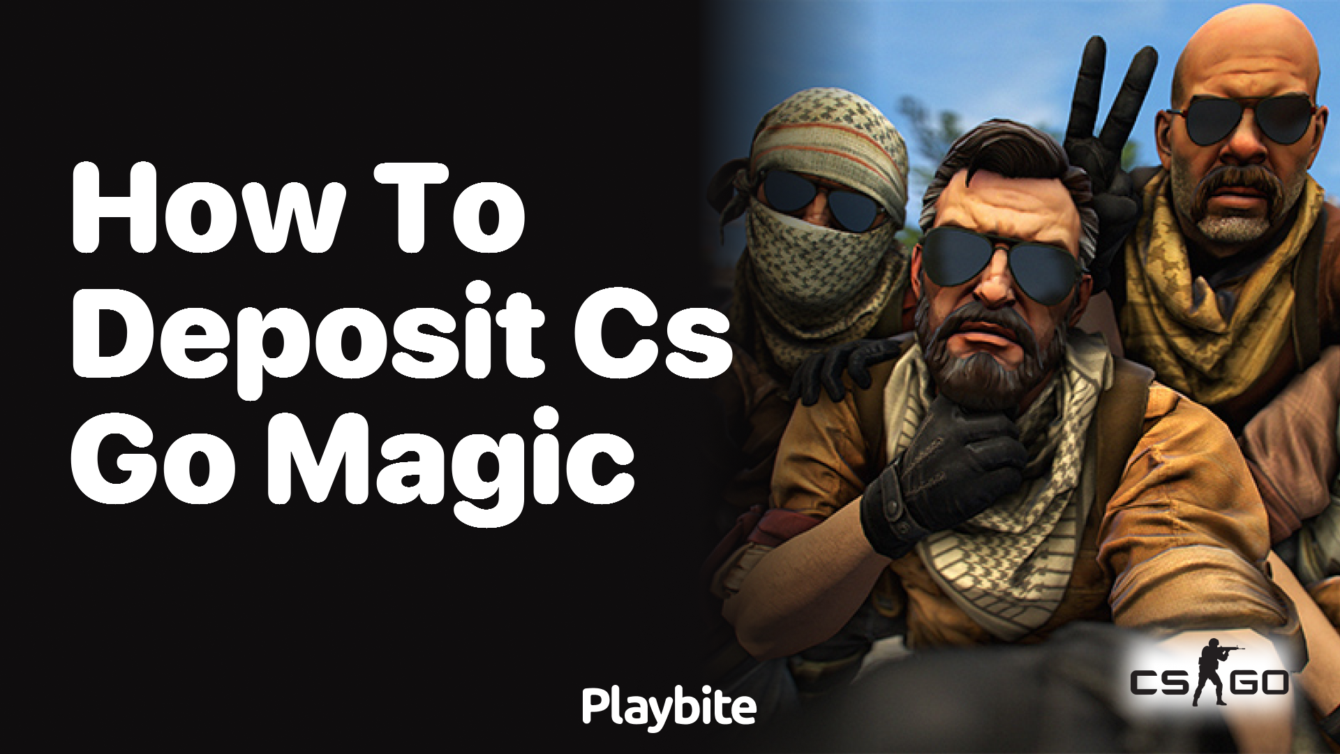 How to deposit CS:GO Magic