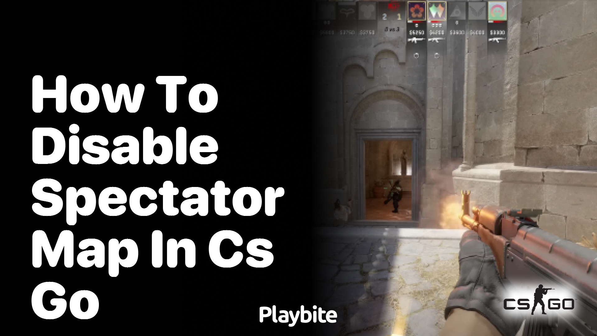How to disable the spectator map in CS:GO