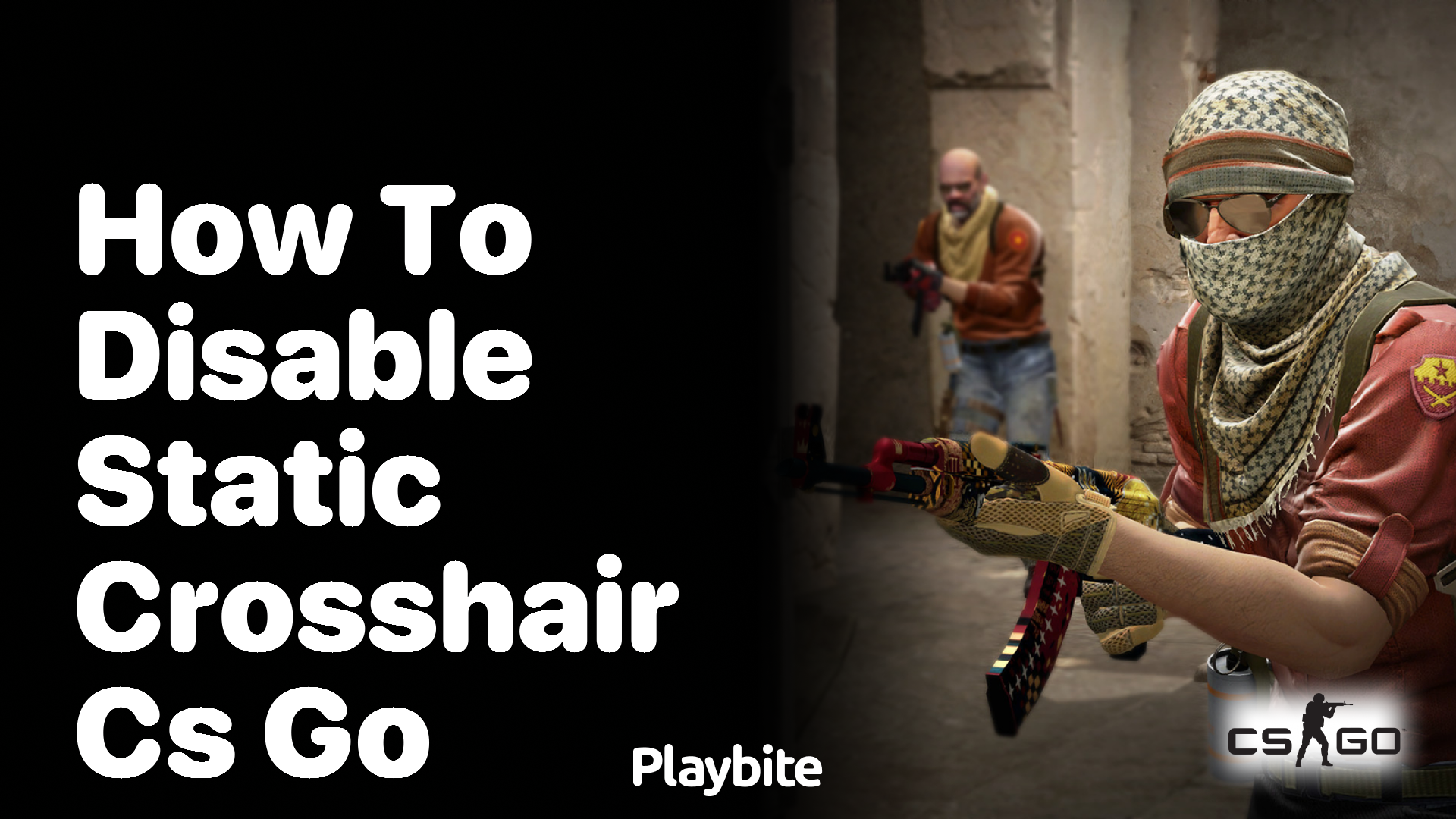 How to disable static crosshair in CS:GO