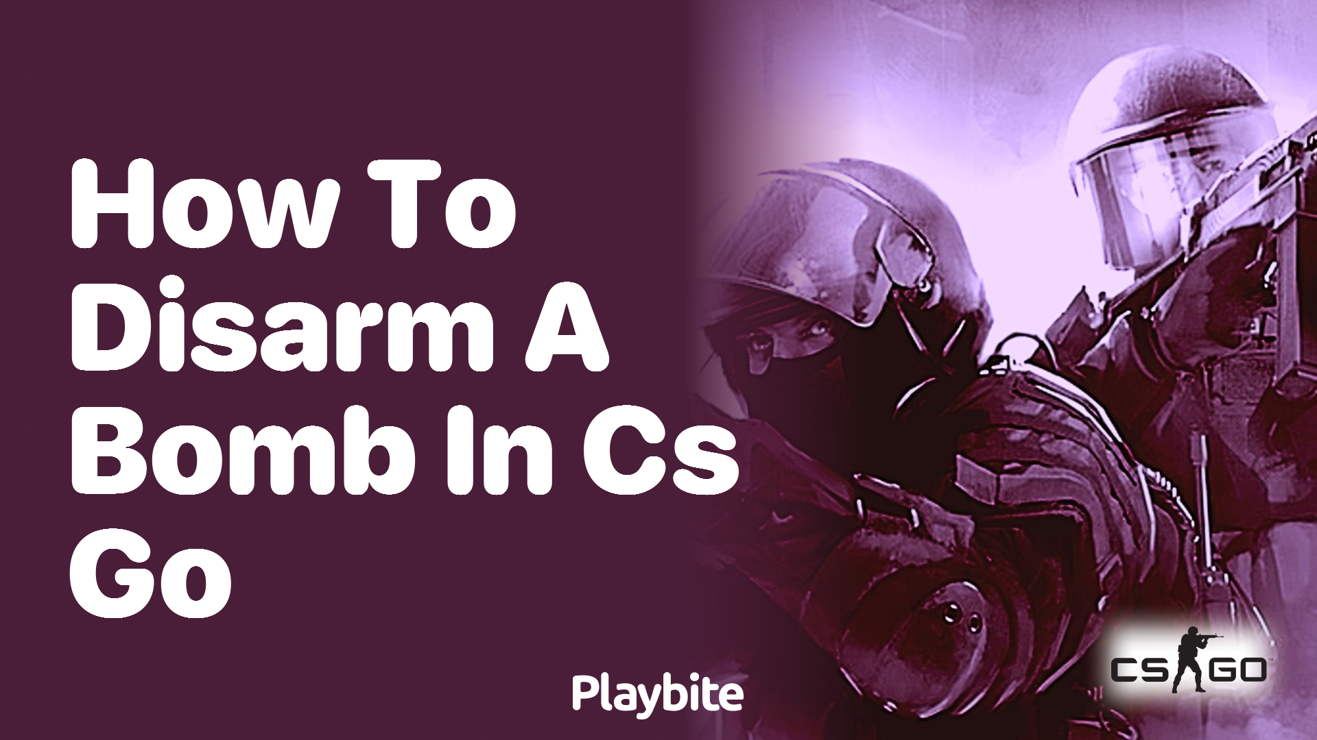 How to Disarm a Bomb in CS:GO