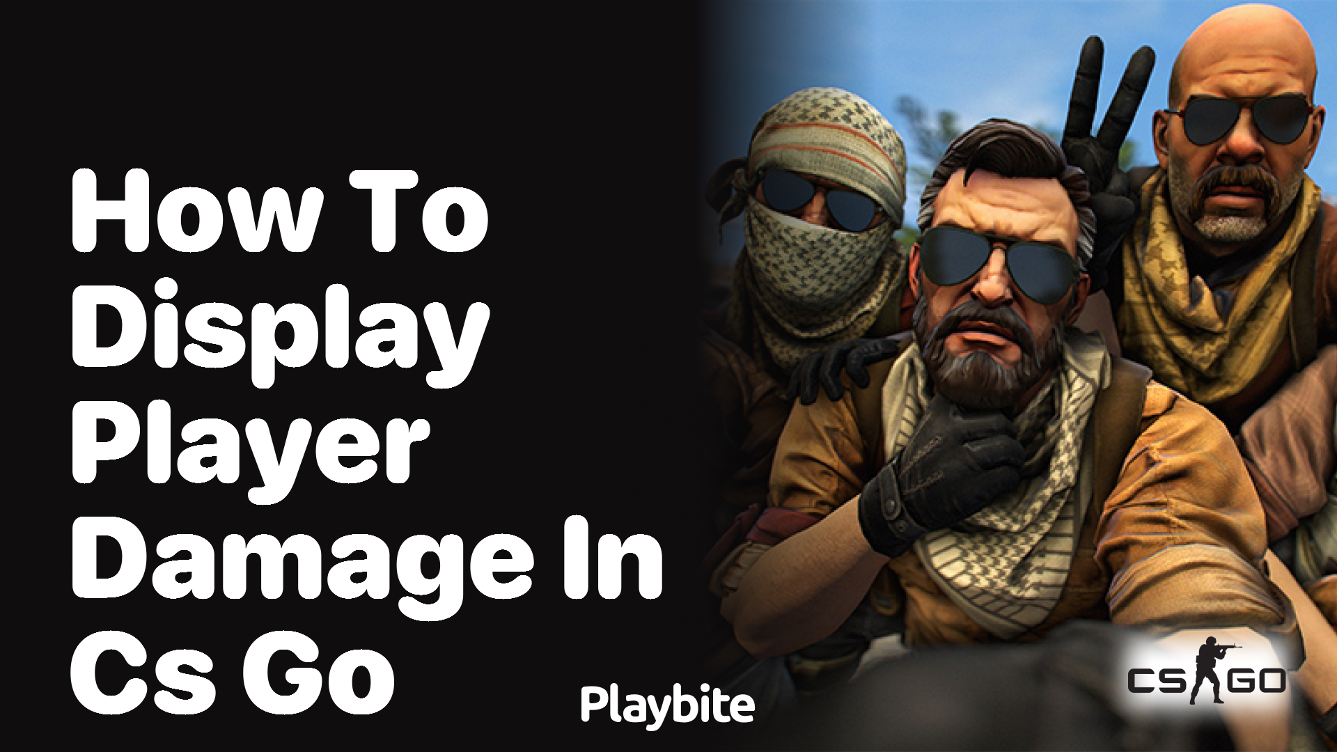 How to display player damage in CS:GO