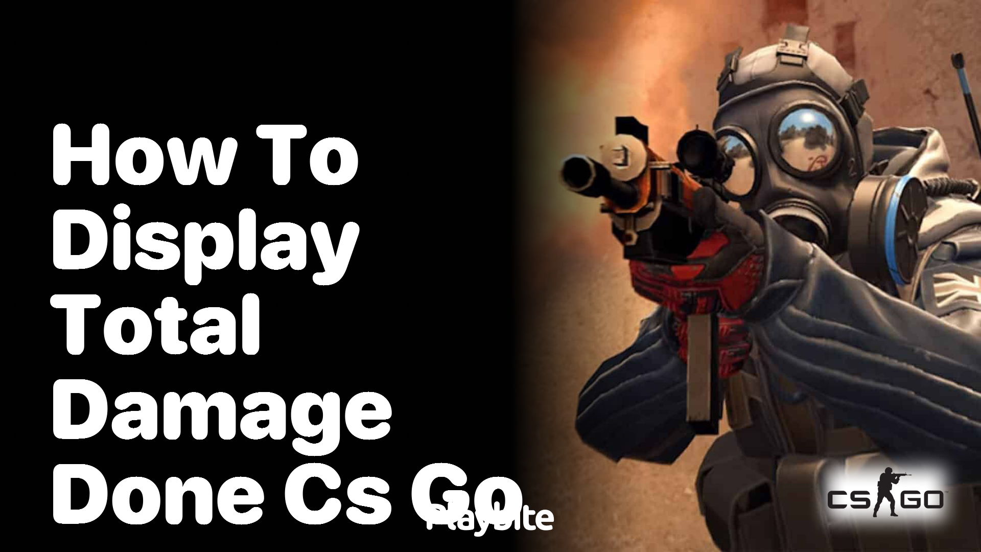 How to display total damage done in CS:GO