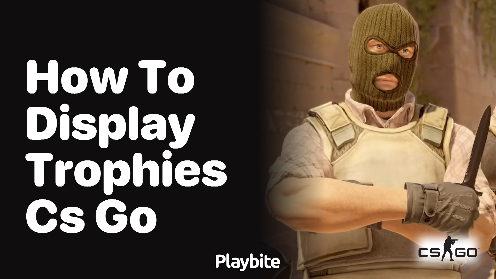 How to display trophies in CS:GO