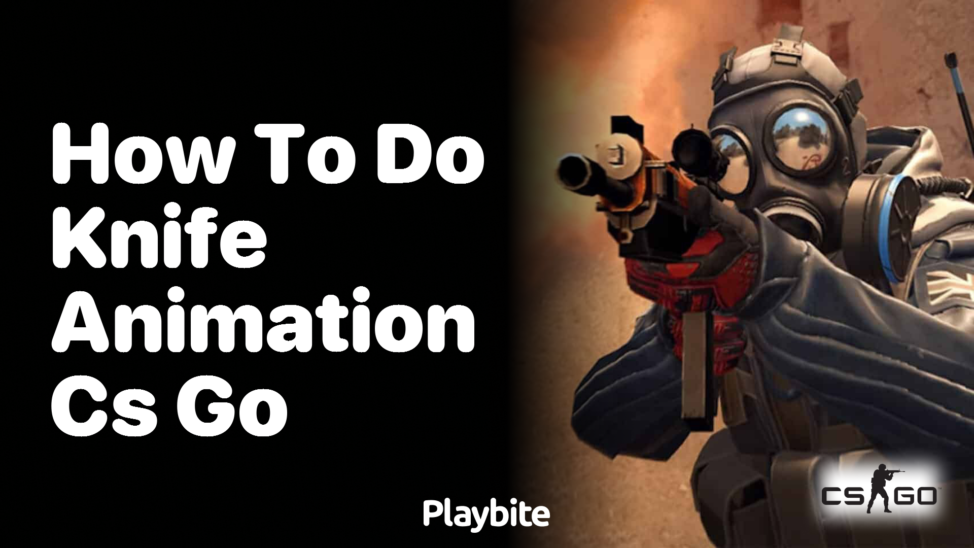 How to do knife animation in CS:GO