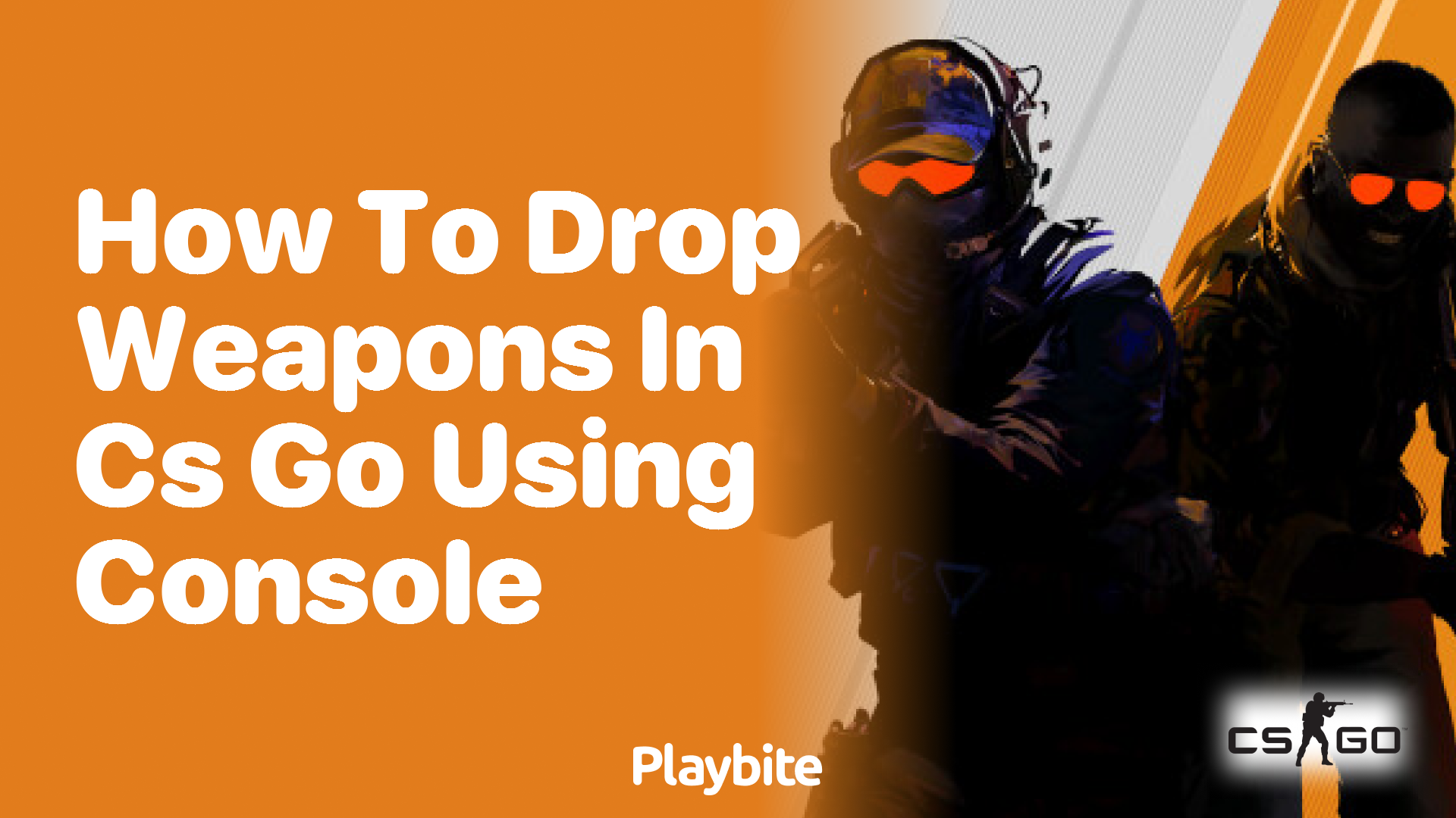 How to Drop Weapons in CS:GO Using Console Commands