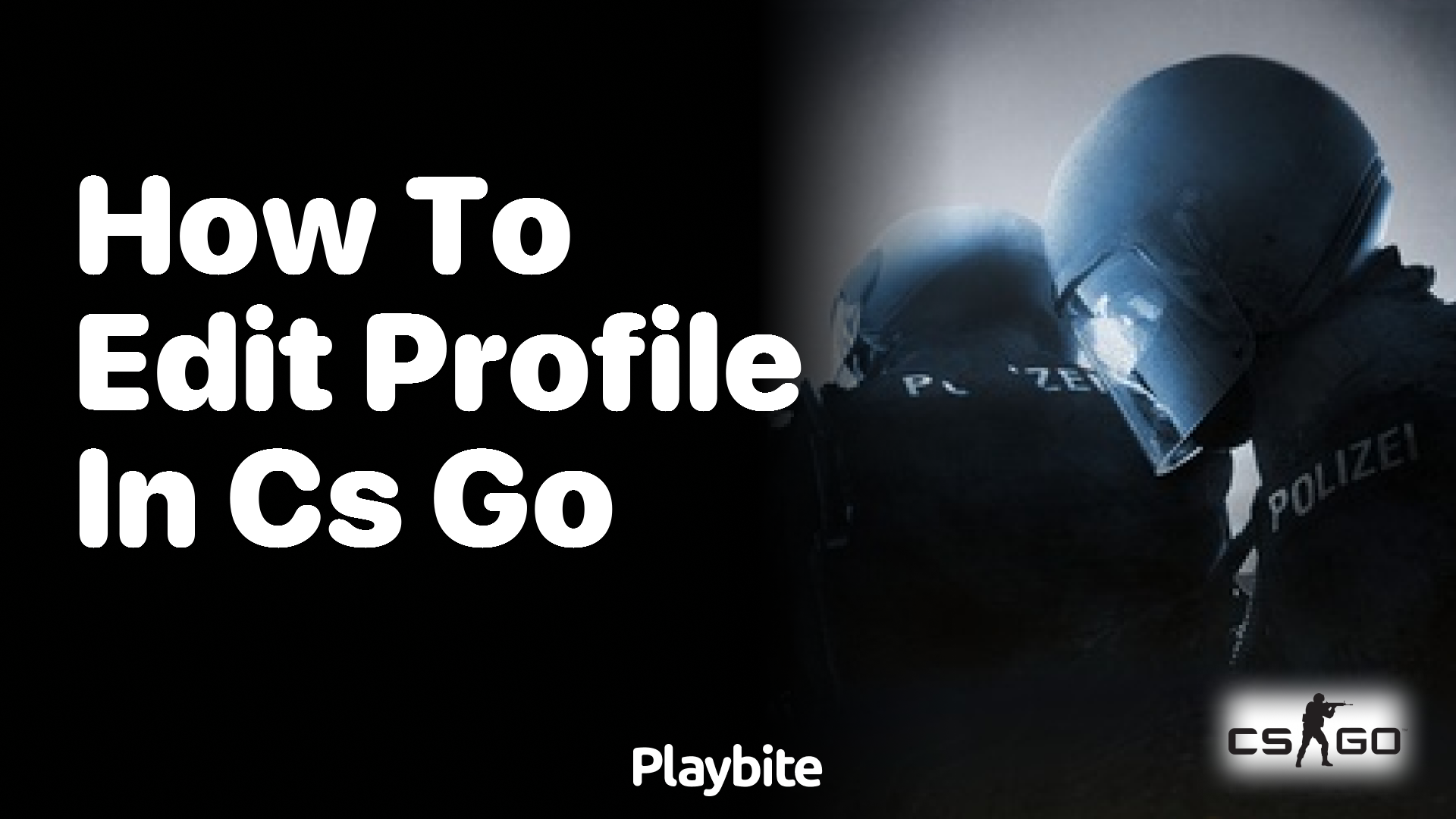 How to edit your profile in CS:GO