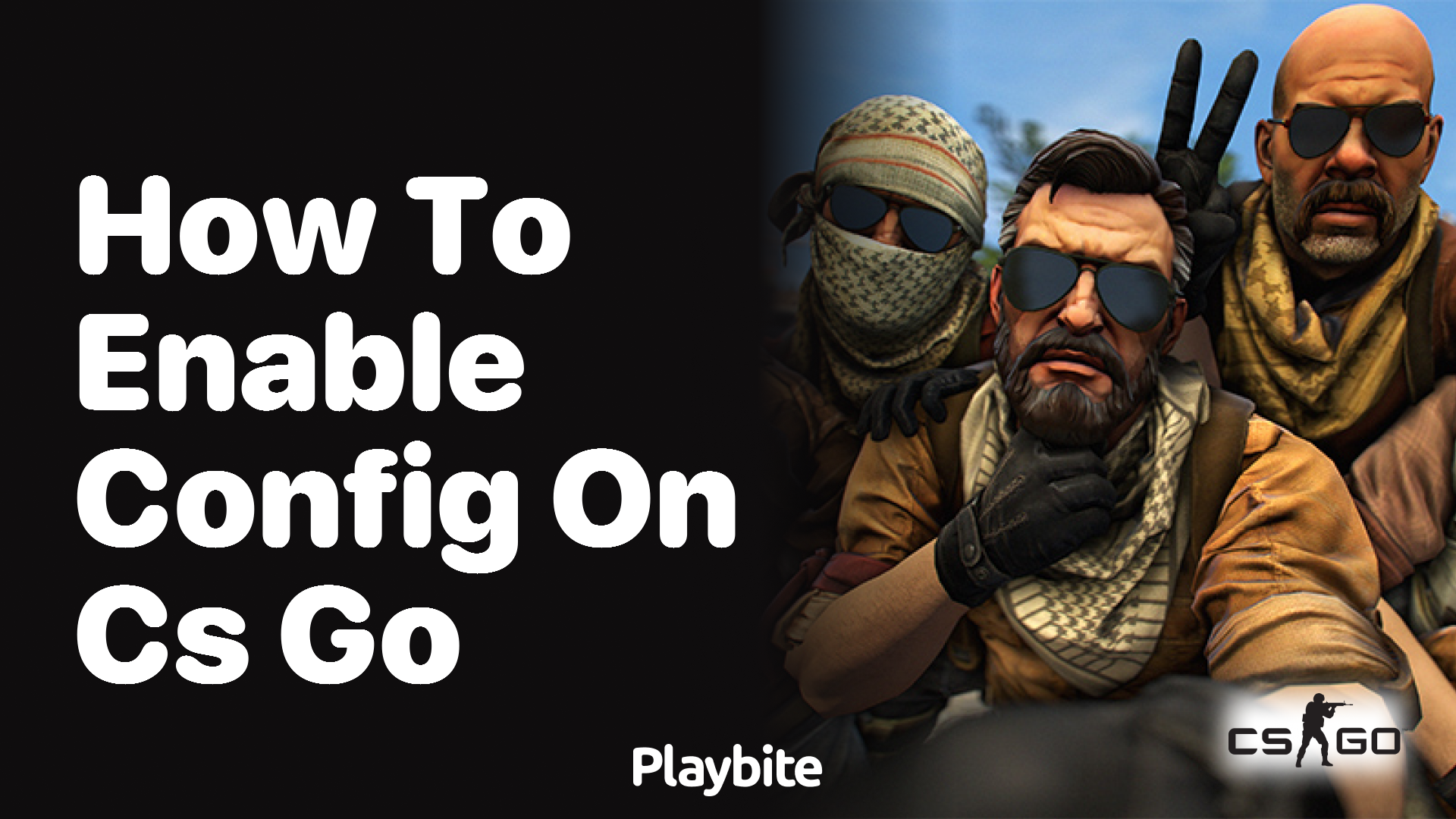 How to enable config on CS:GO