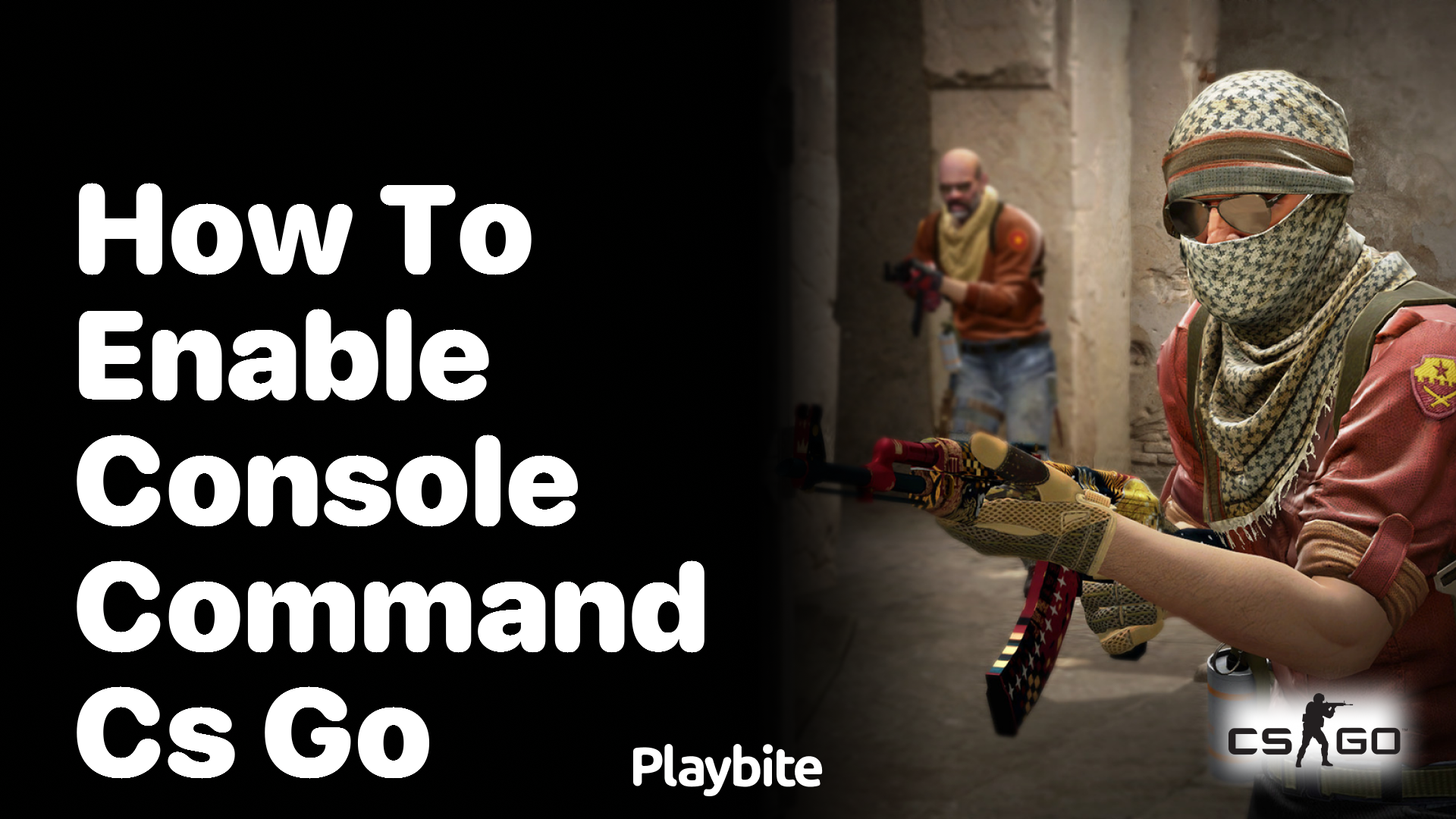 How to enable console command CS:GO