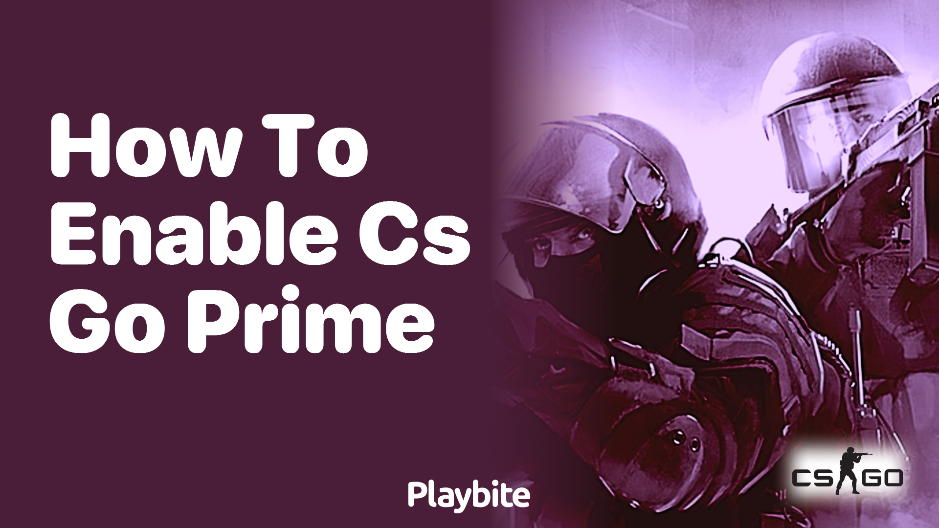 How to enable CS:GO Prime