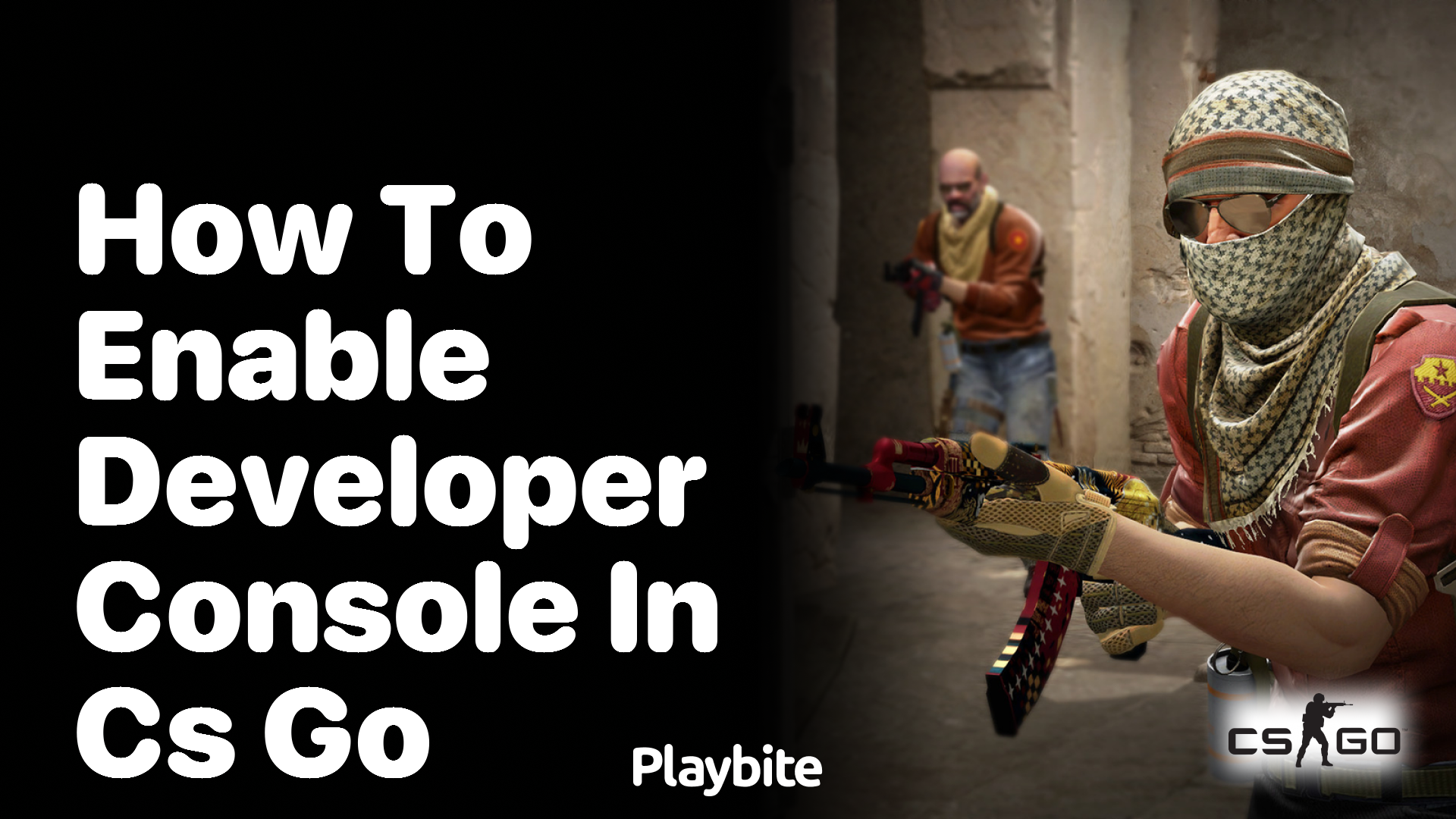 How to enable the developer console in CS:GO