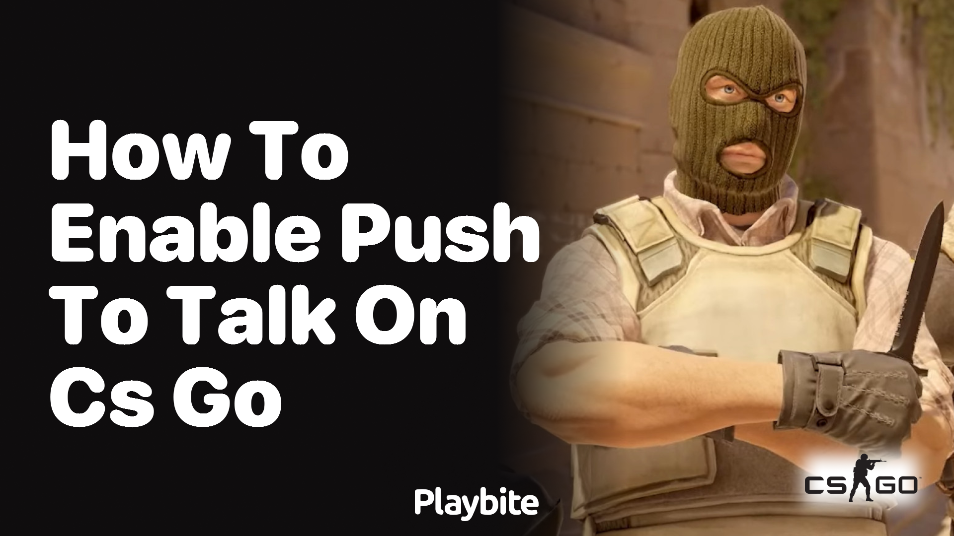 How to enable push to talk on CS:GO