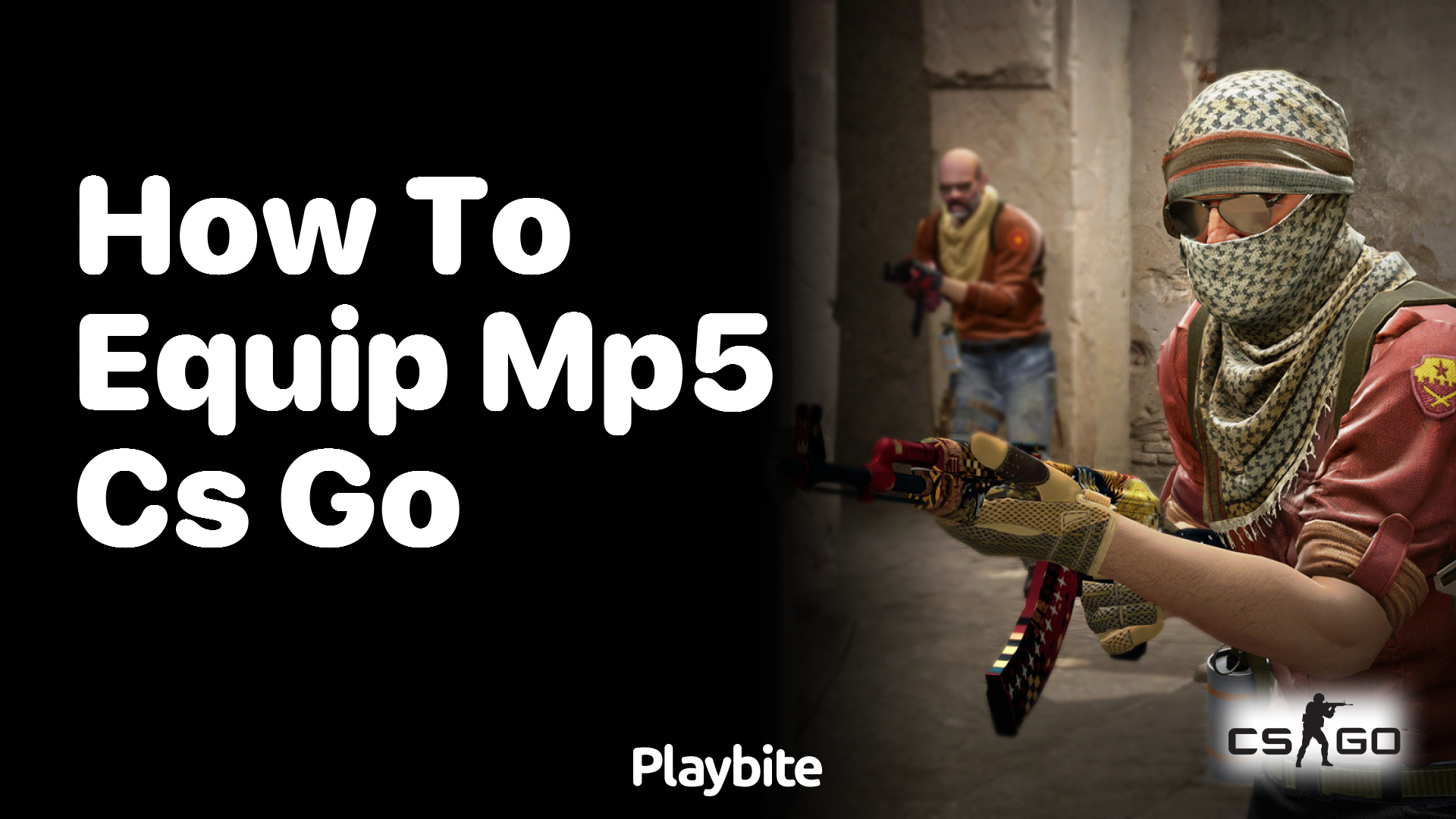 How to equip the MP5 in CS:GO