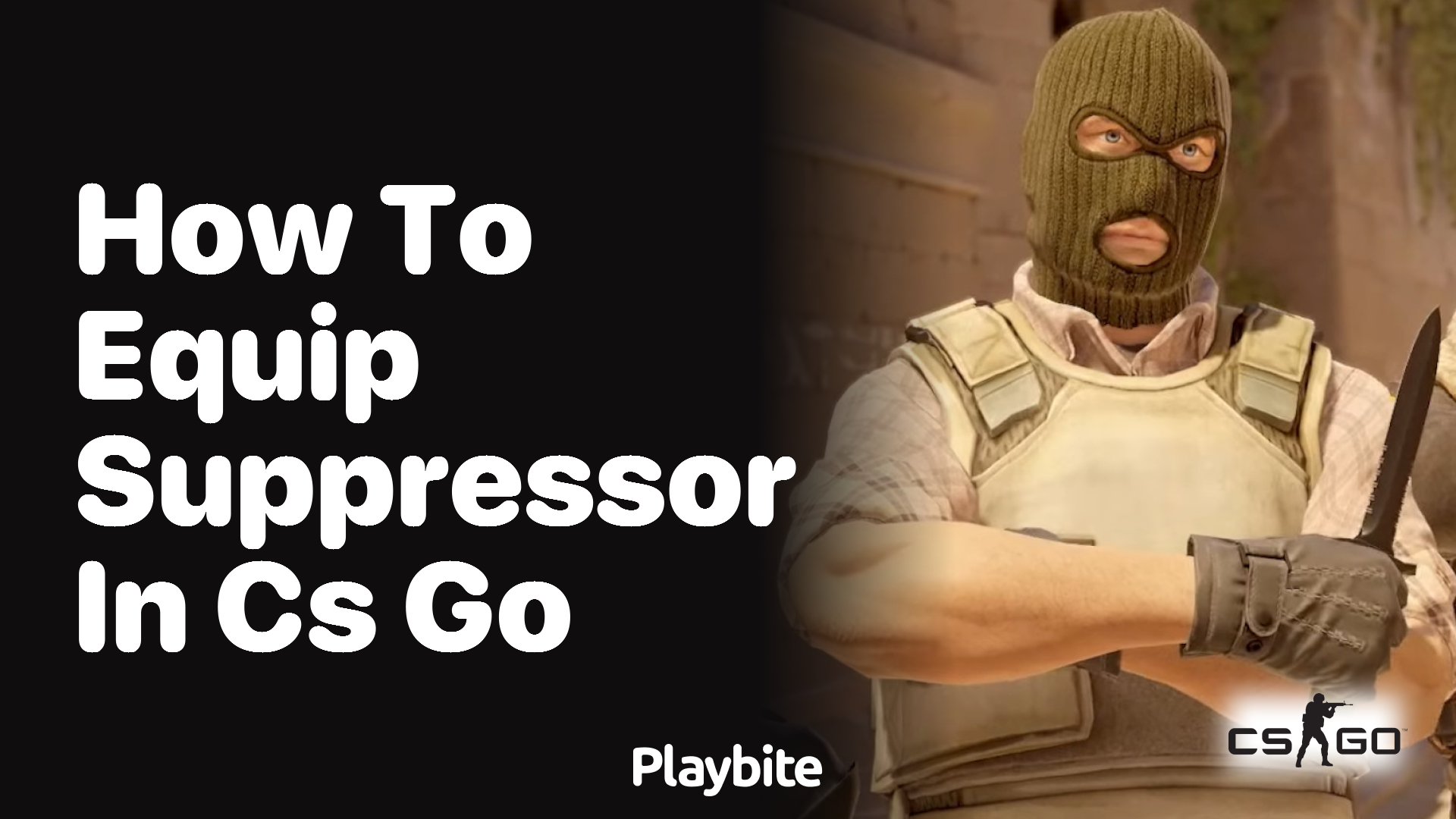 How to Equip Suppressor in CS:GO