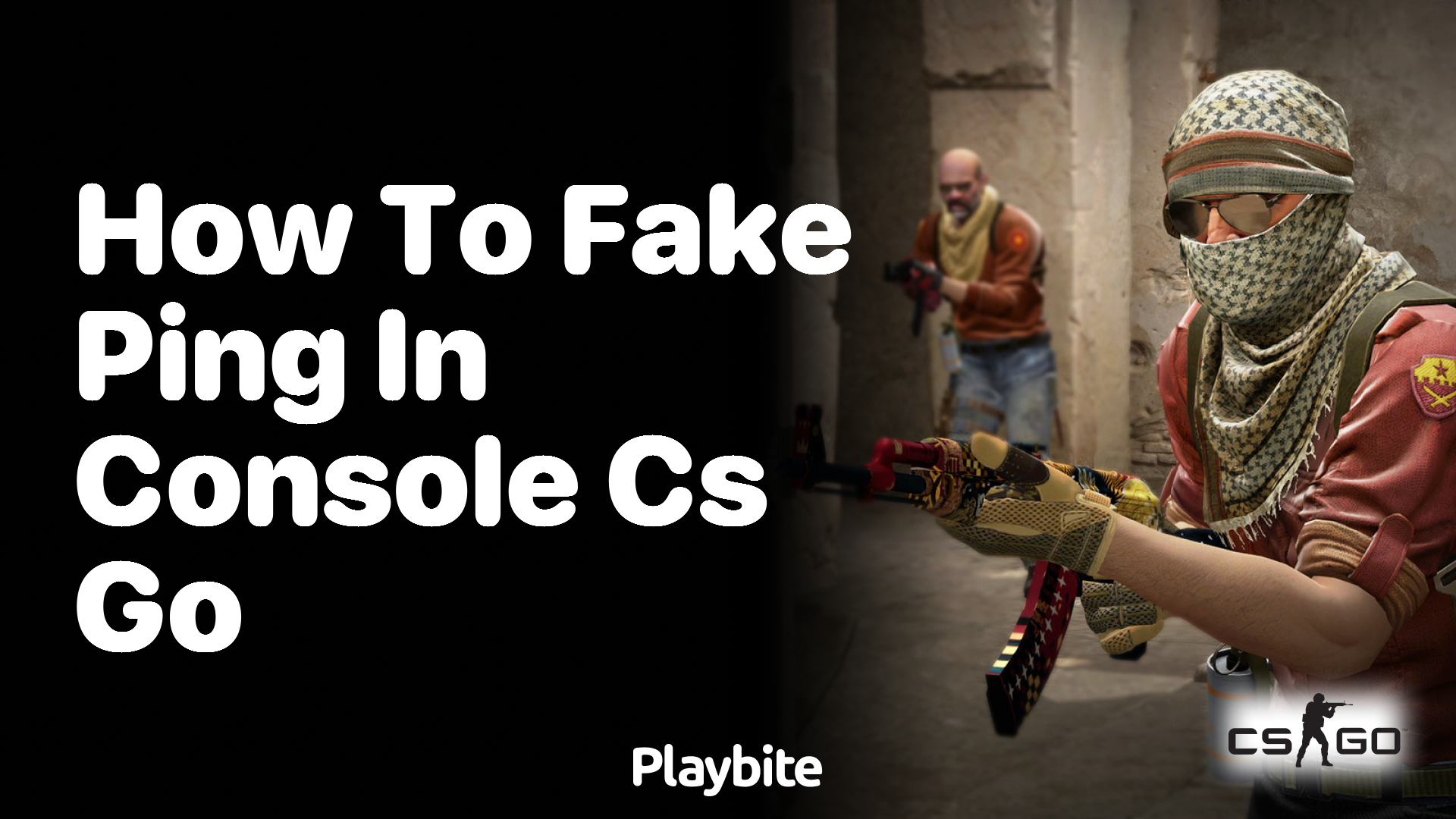 How to fake ping in console CS:GO?
