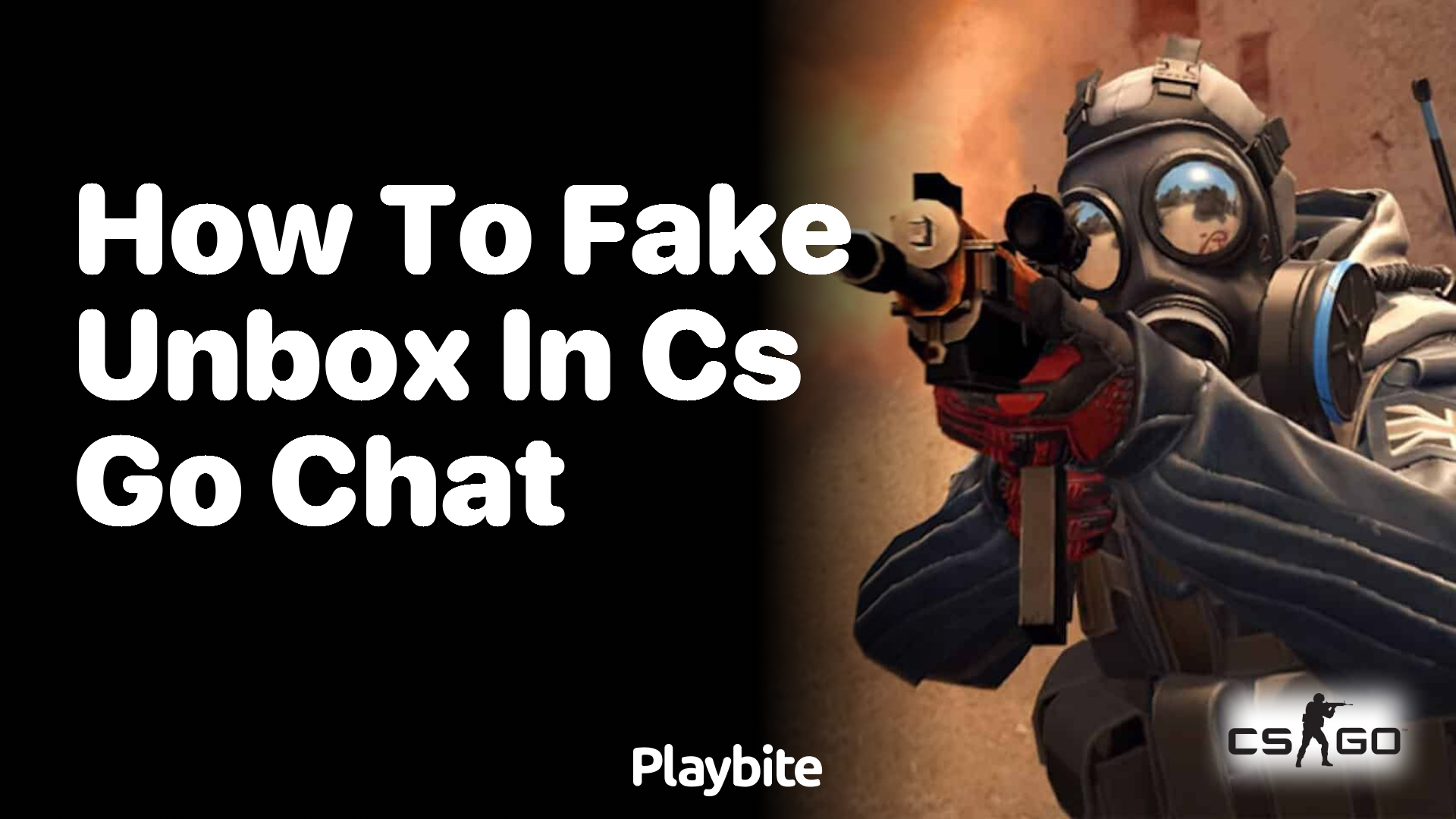 How to fake unbox in CS:GO chat