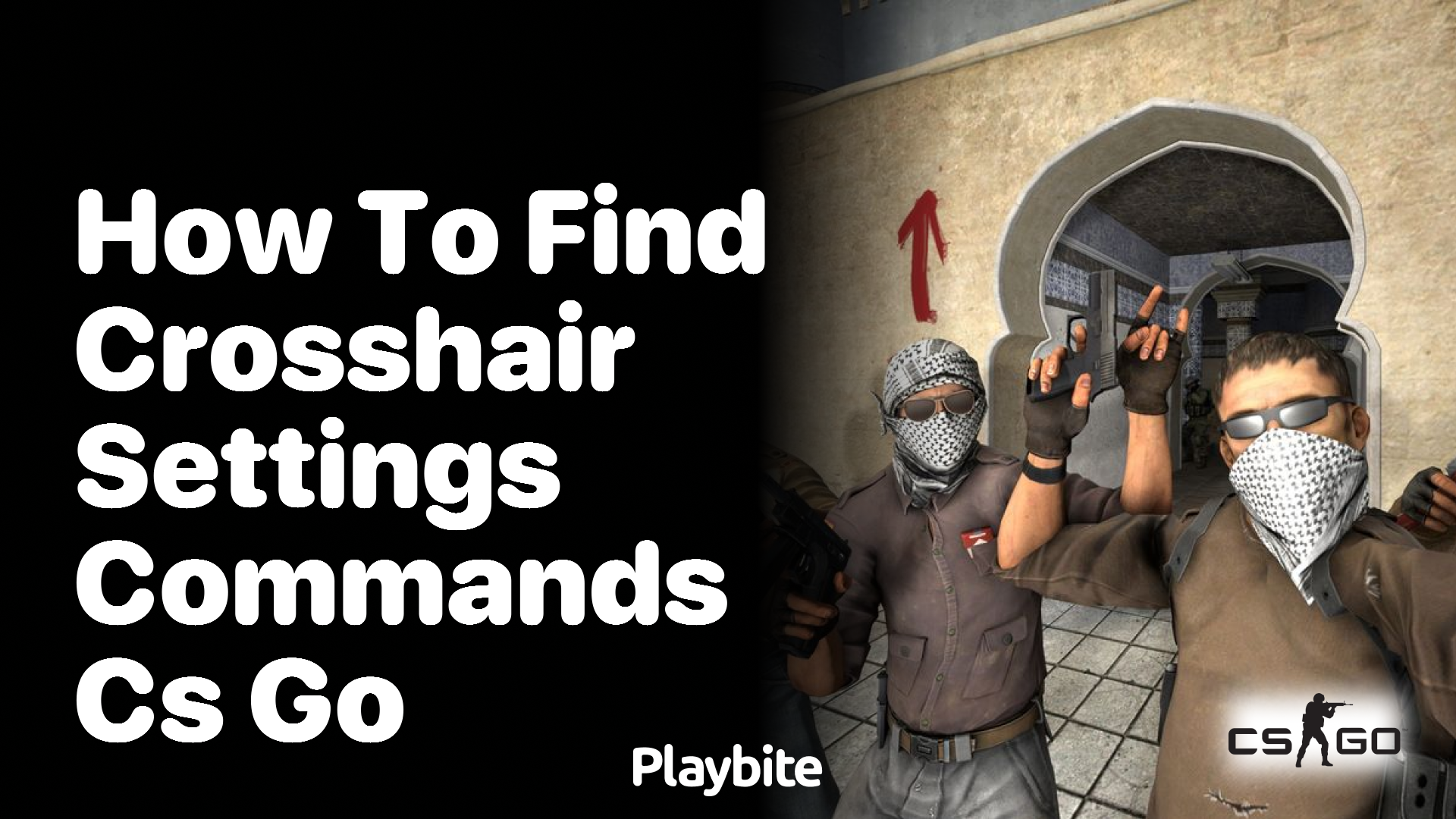 How to find crosshair settings commands in CS:GO