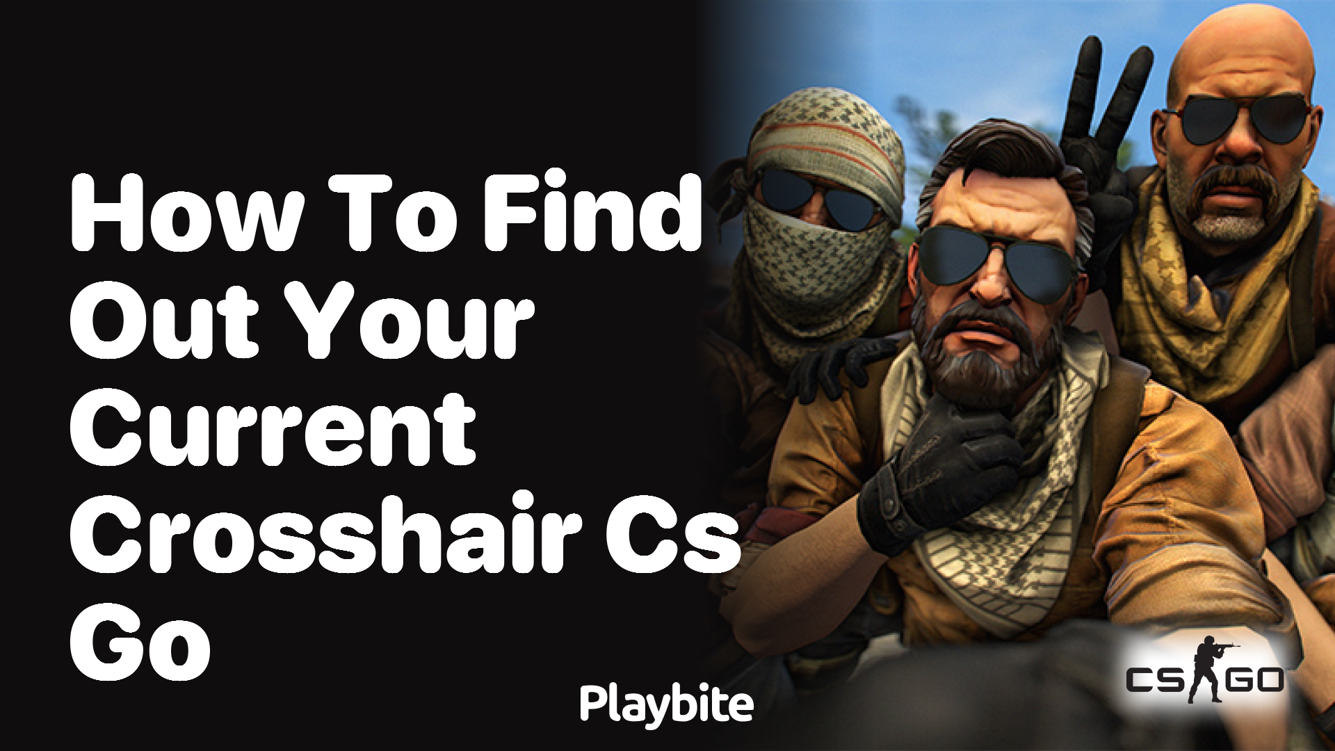How to Find Out Your Current Crosshair in CS:GO