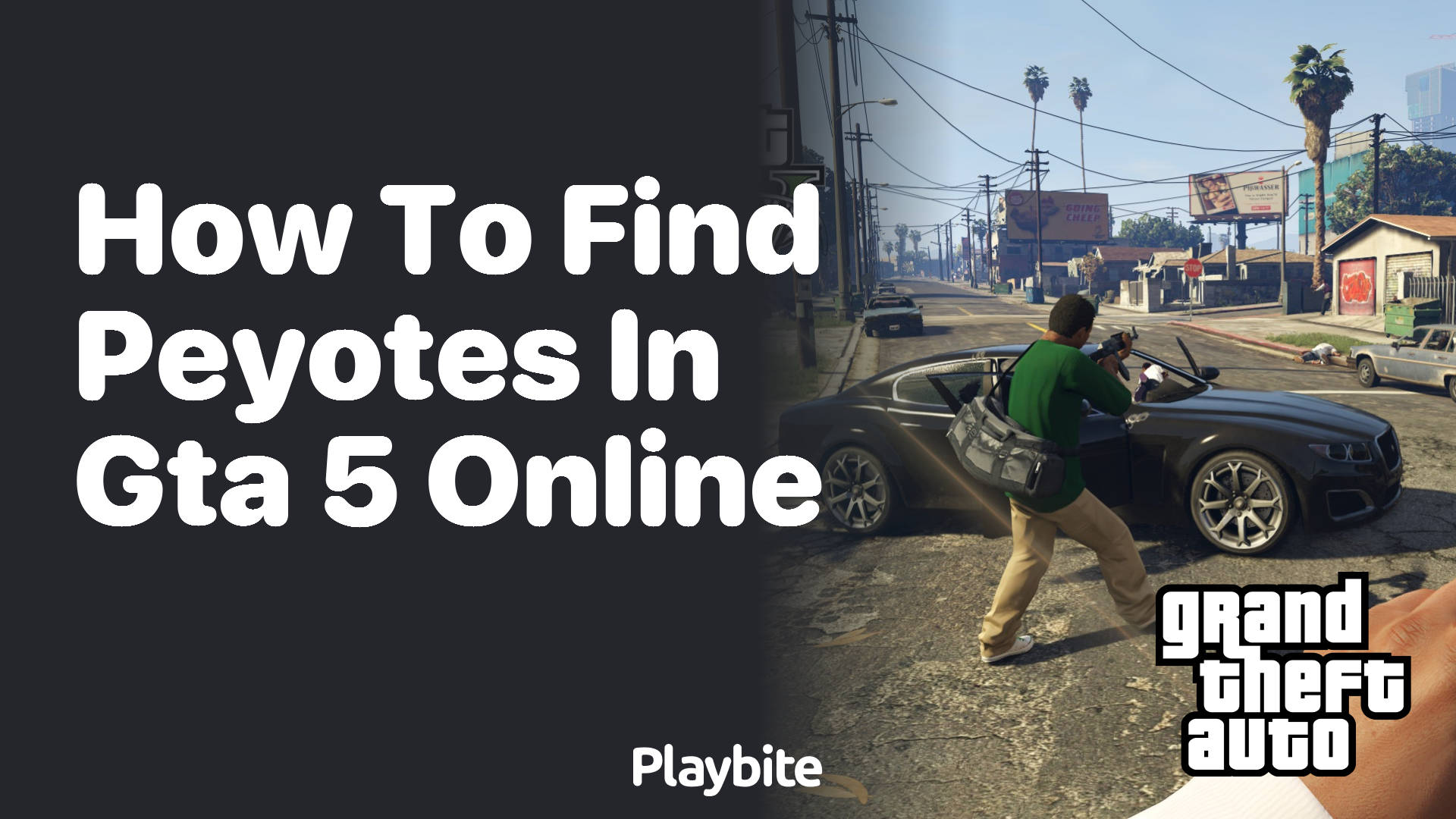 How to Find Peyotes in GTA 5 Online