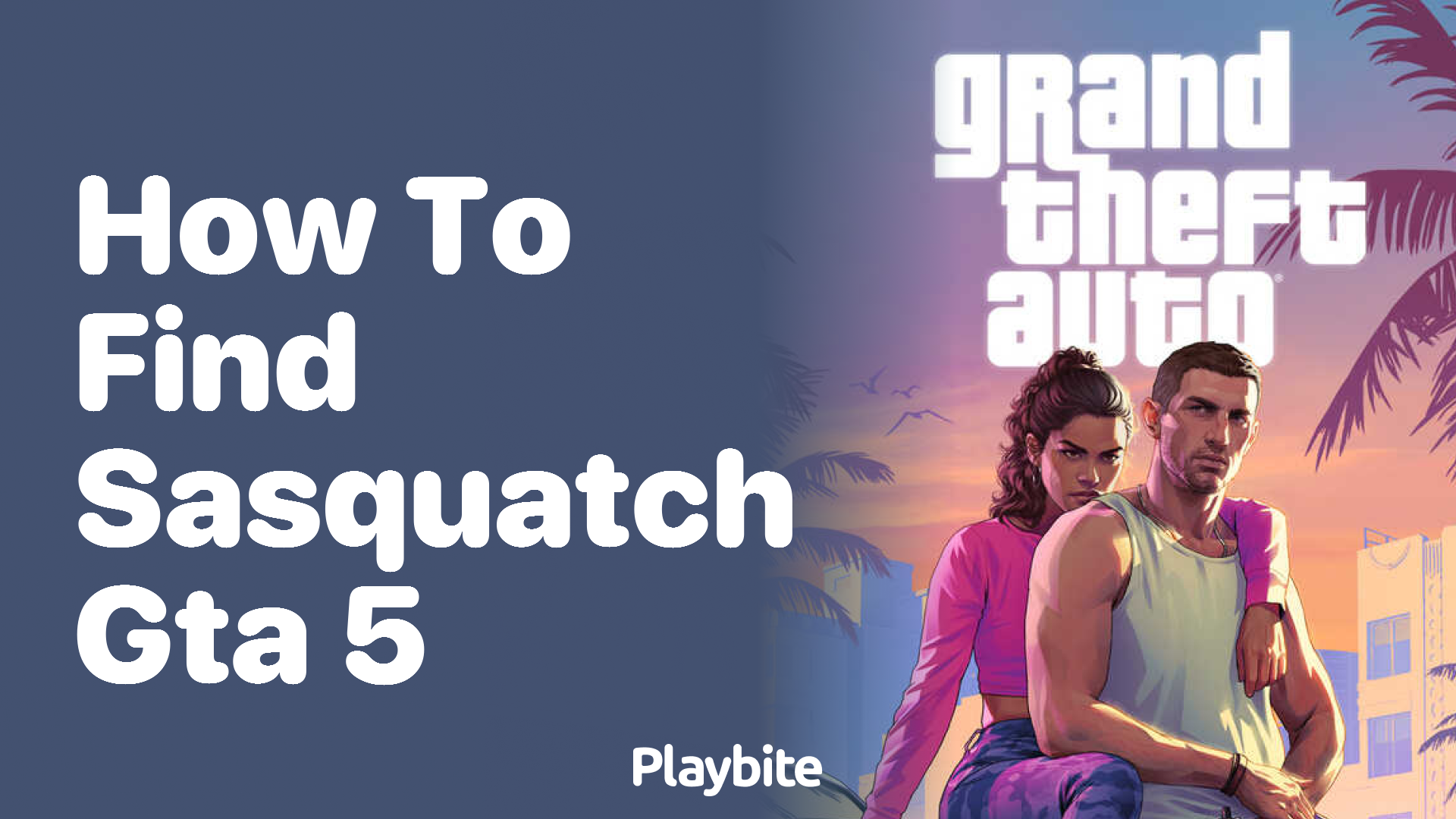 How to Find Sasquatch in GTA 5