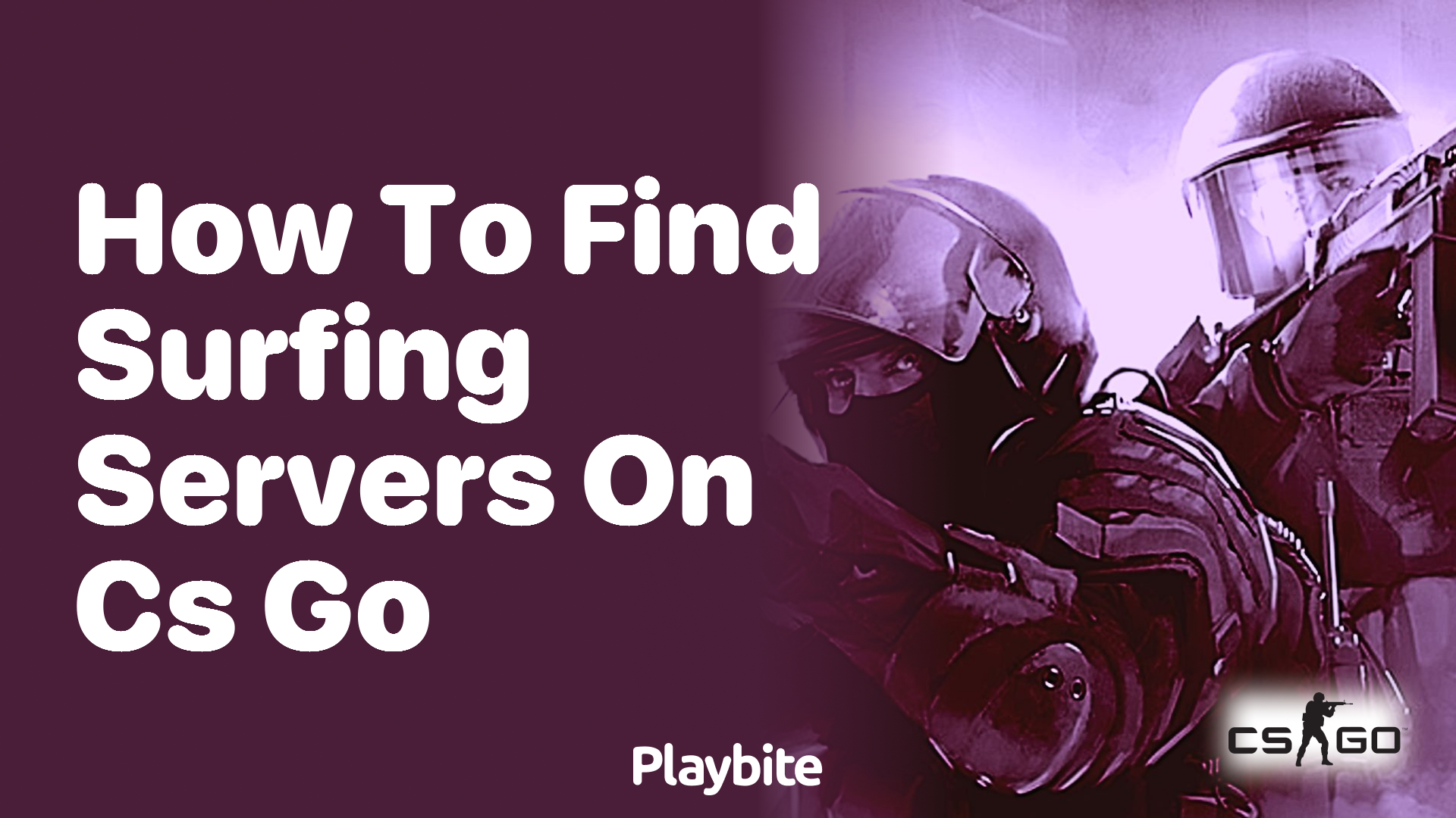 How to find surfing servers on CS:GO