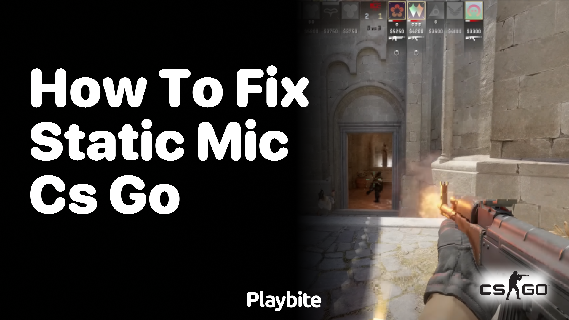 How to fix static mic in CS:GO?