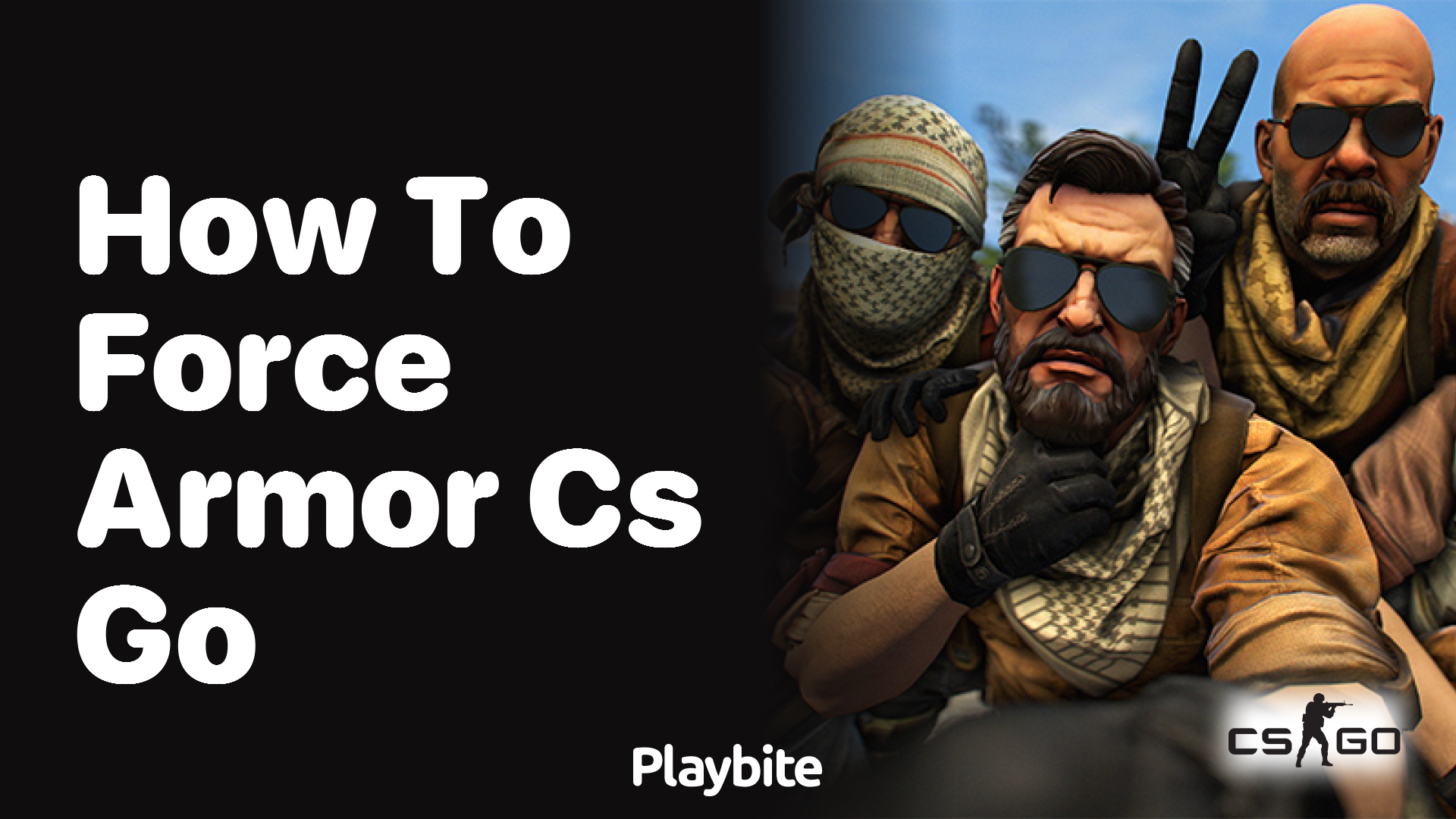 How to force buy armor in CS:GO?