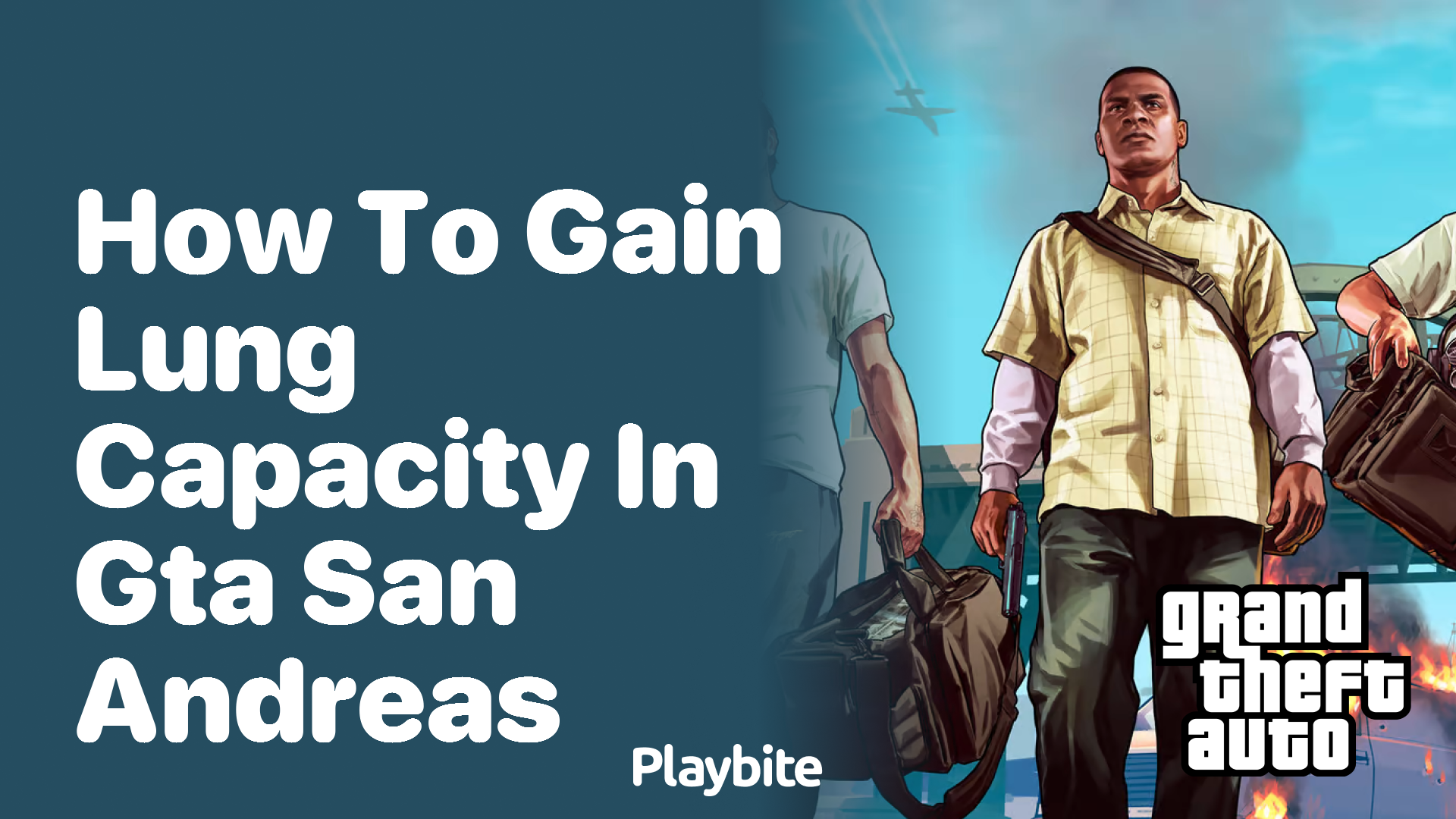 How to gain lung capacity in GTA San Andreas